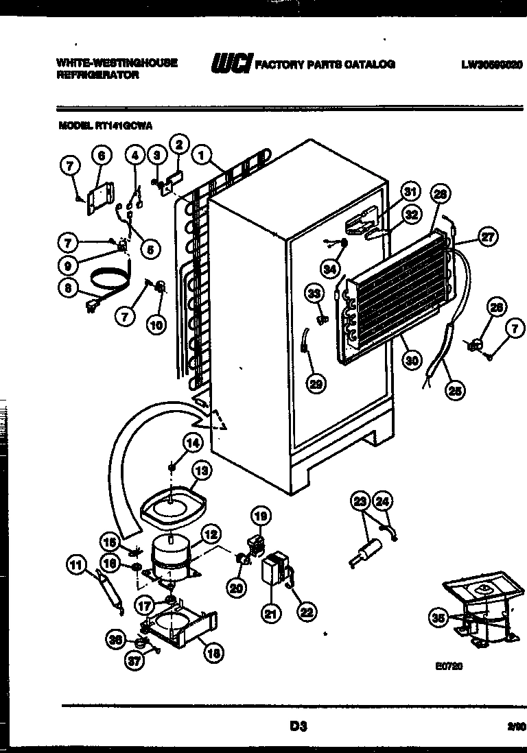 05 - SYSTEM AND AUTOMATIC DEFROST PARTS