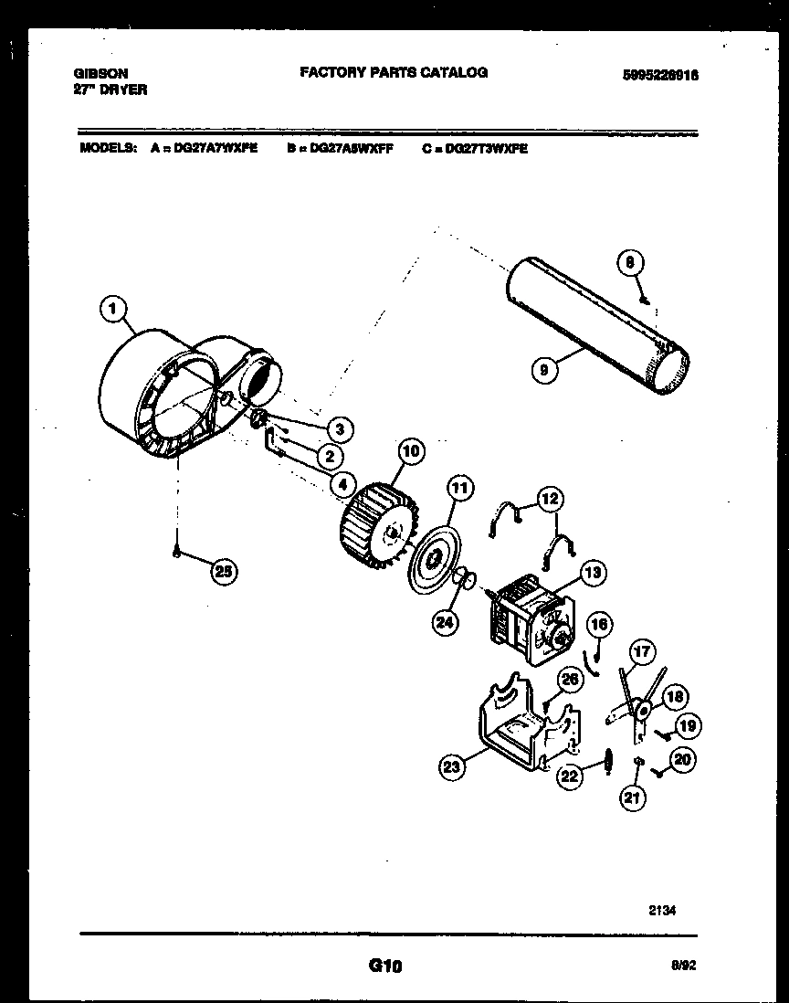 05 - BLOWER AND DRIVE PARTS