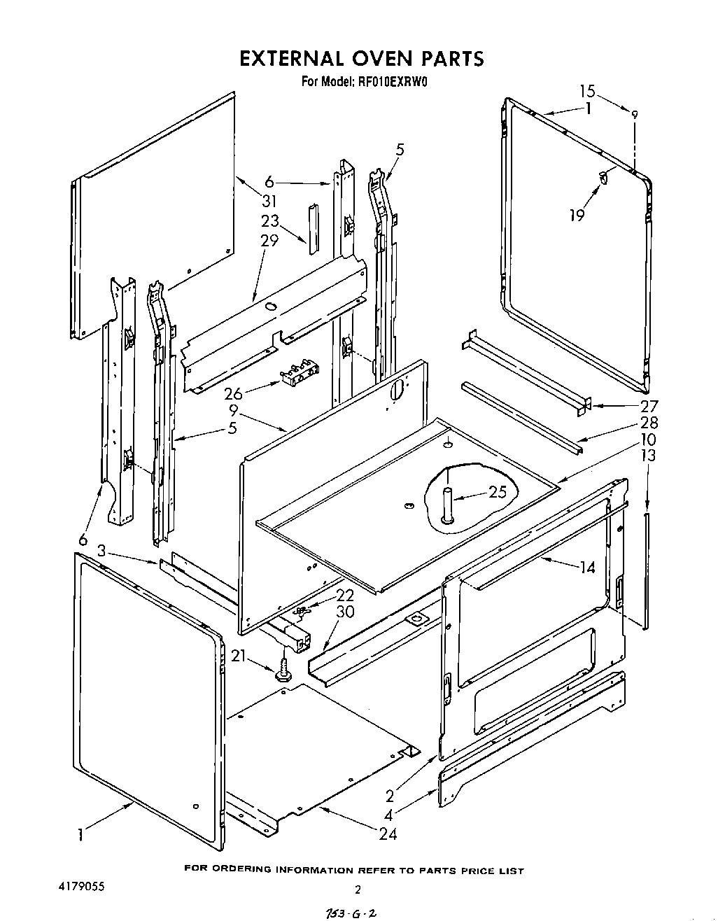 02 - EXTERNAL OVEN , LITERATURE AND OPTIONAL