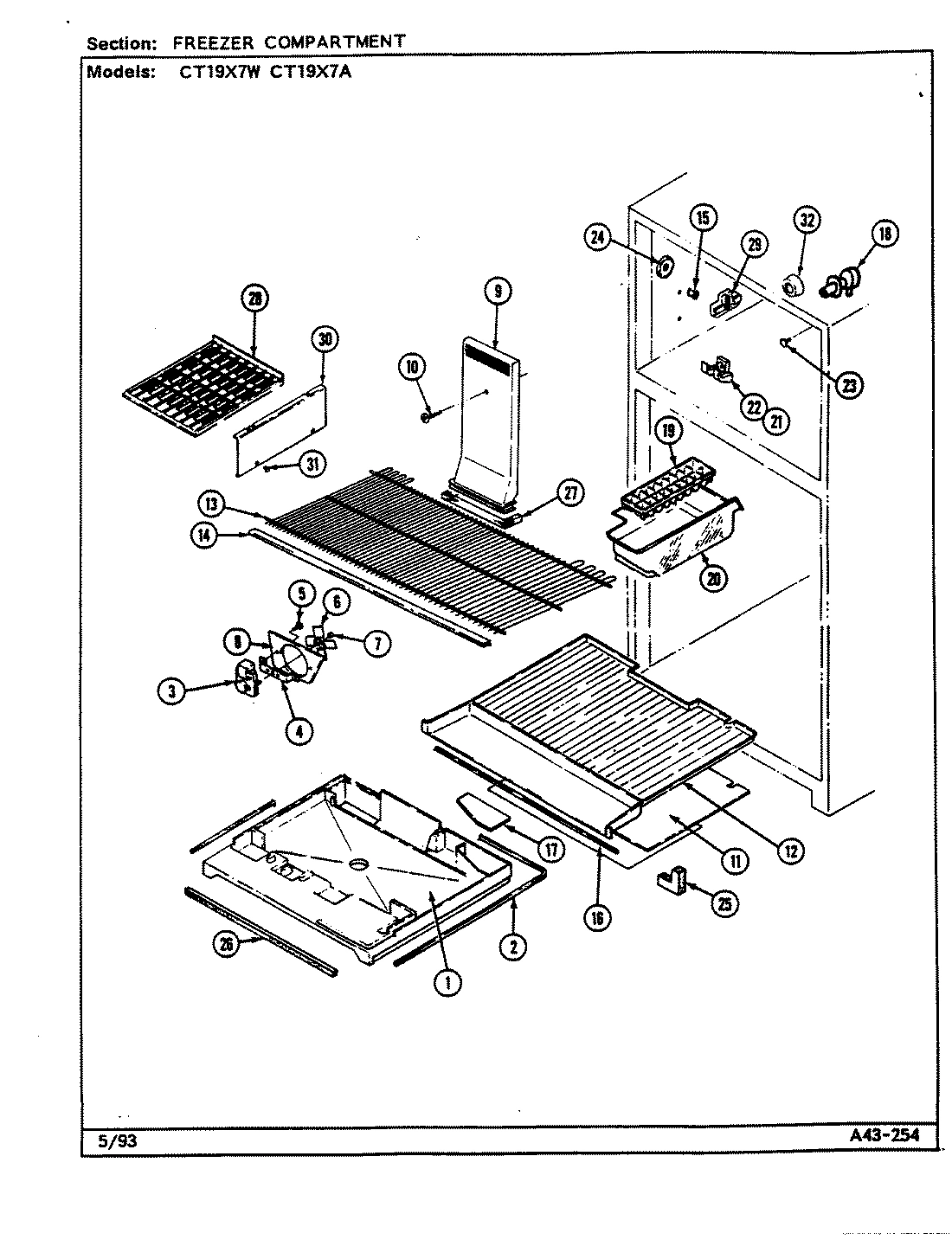 01 - FREEZER COMPARTMENT