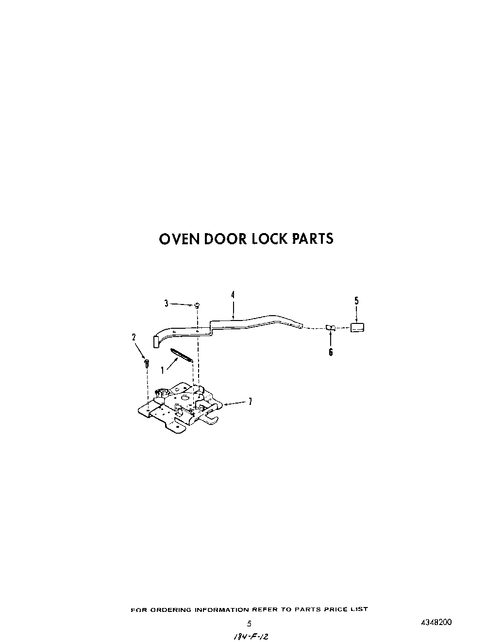 05 - OVEN DOOR LOCK