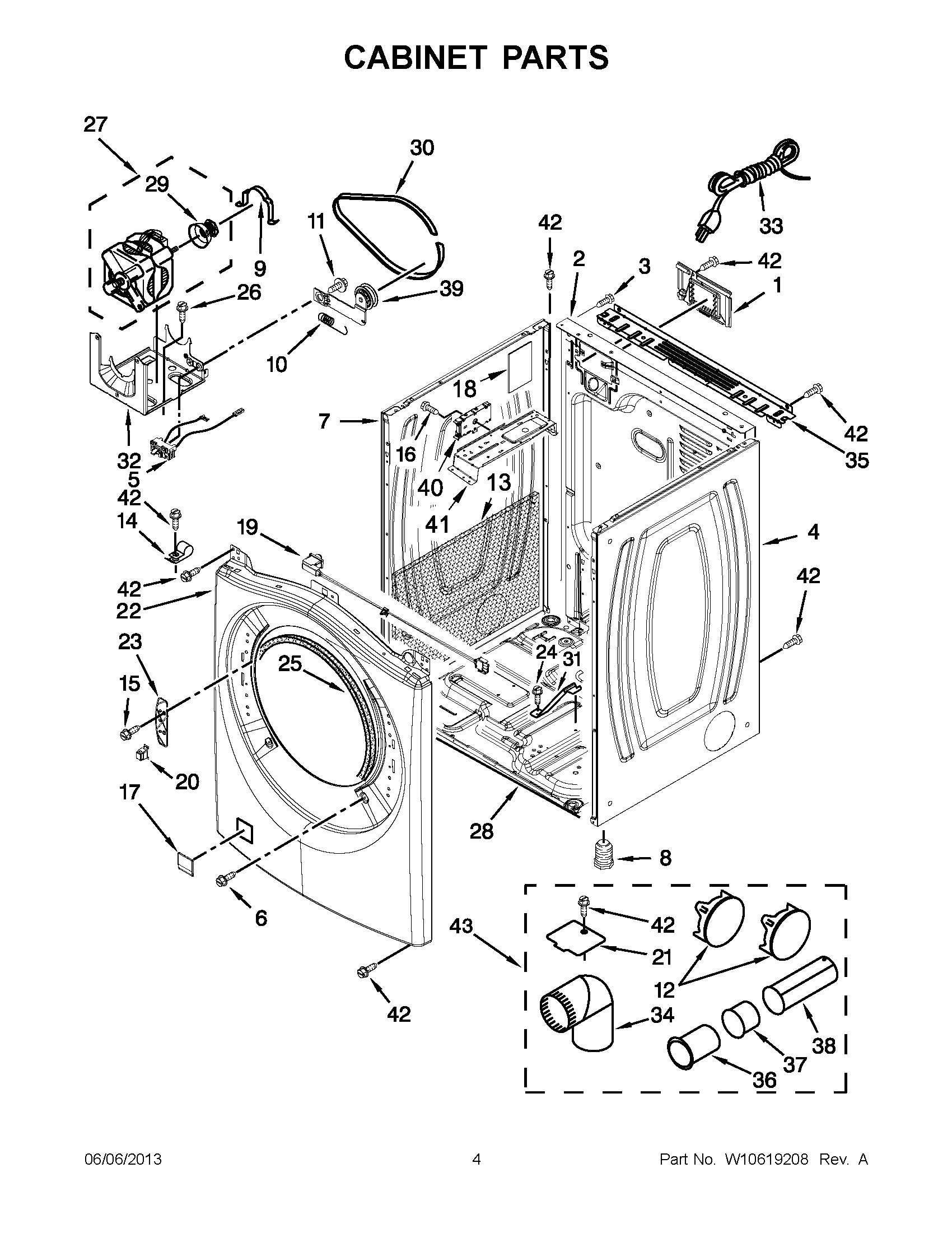 02 - CABINET PARTS