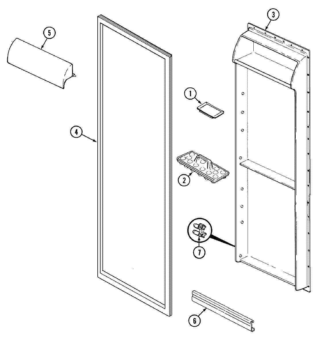 05 - FRESH FOOD INNER DOOR