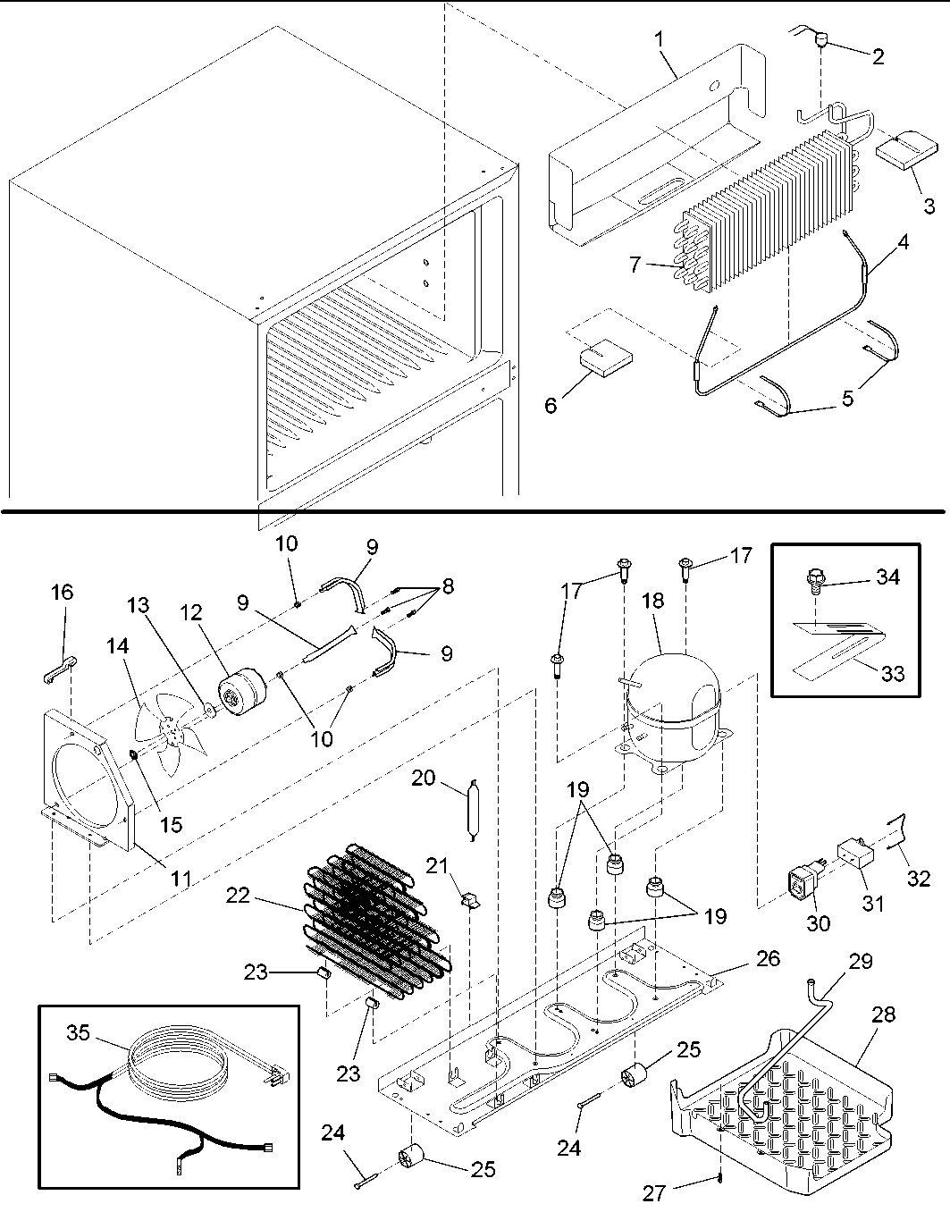03 - Evaporator and Machine Compartment