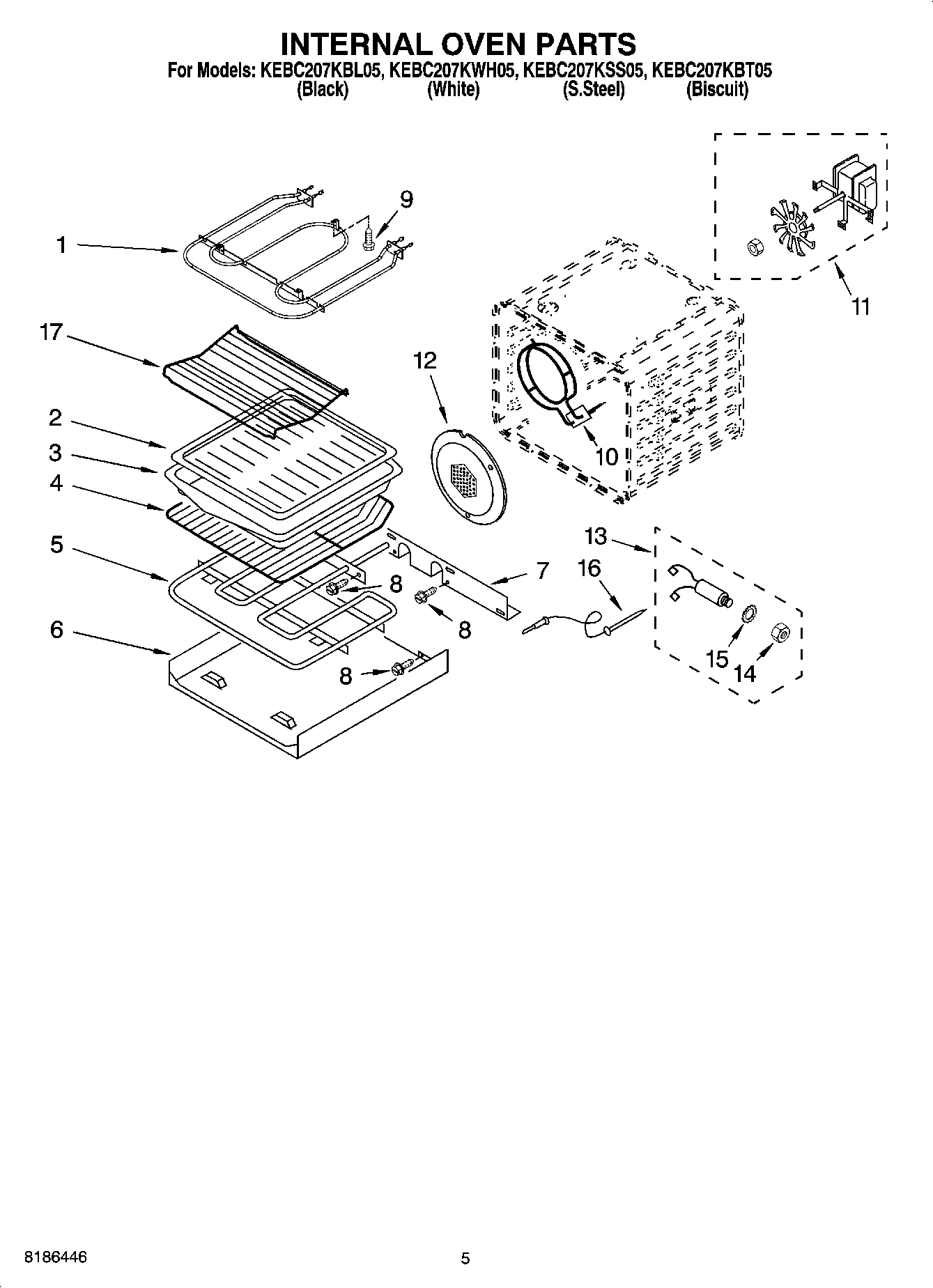 04 - INTERNAL OVEN PARTS