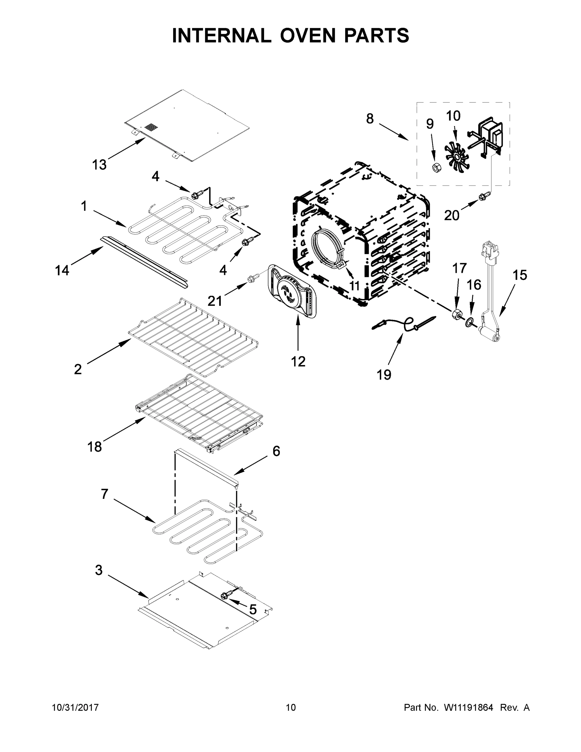 06 - INTERNAL OVEN PARTS