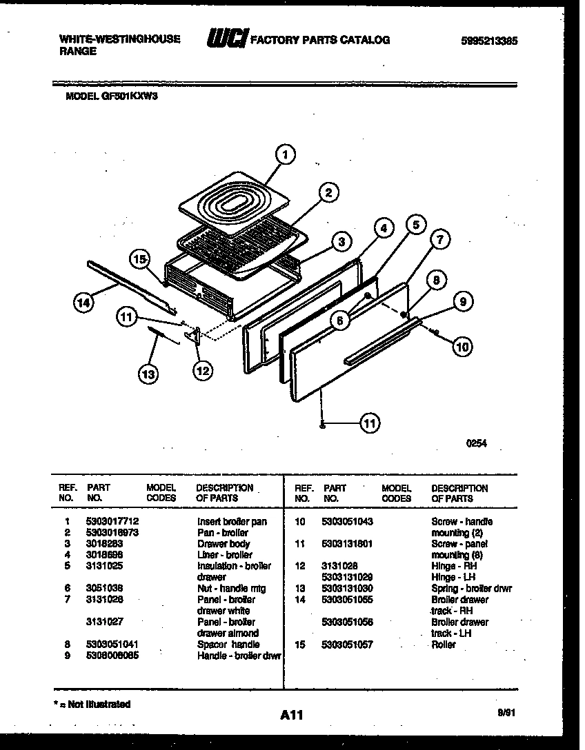 04 - BROILER DRAWER PARTS