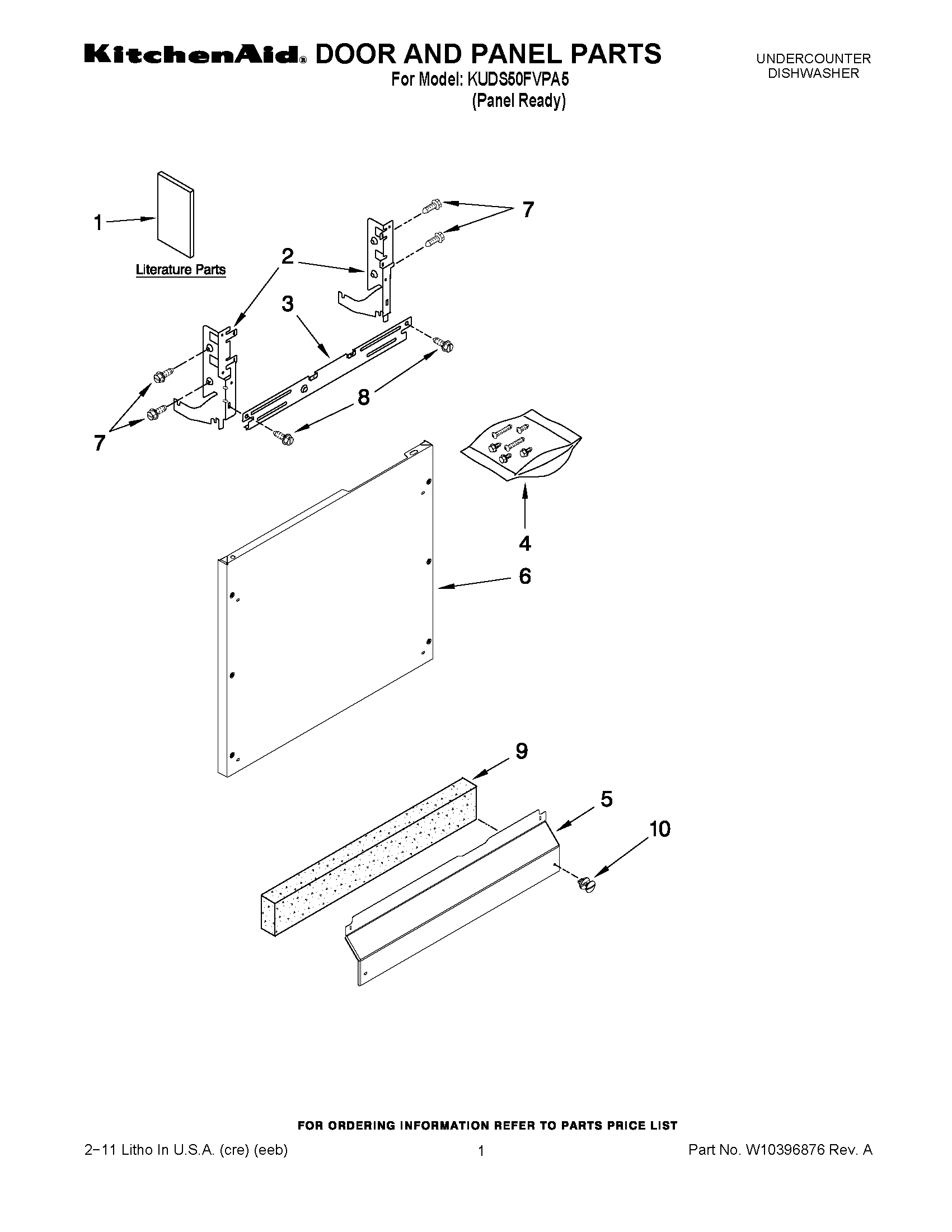 01 - DOOR AND PANEL PARTS