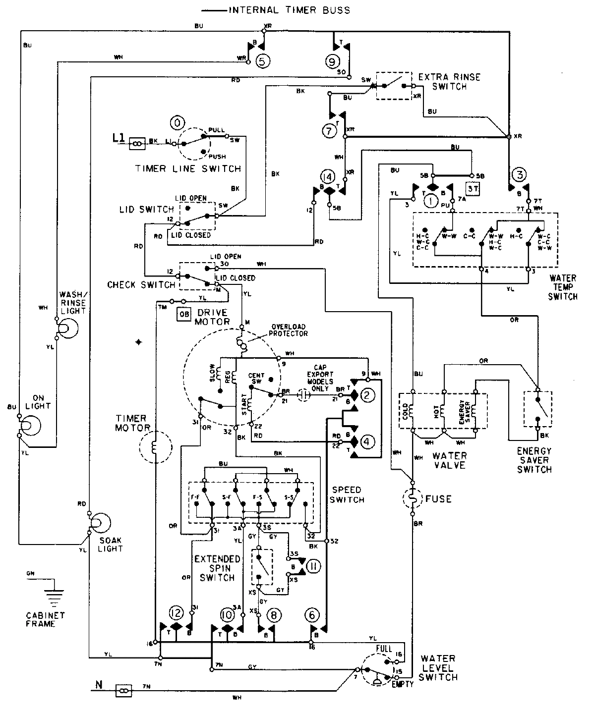 10 - WIRING INFO (LAT9806AKM)(SERIES 10-14)