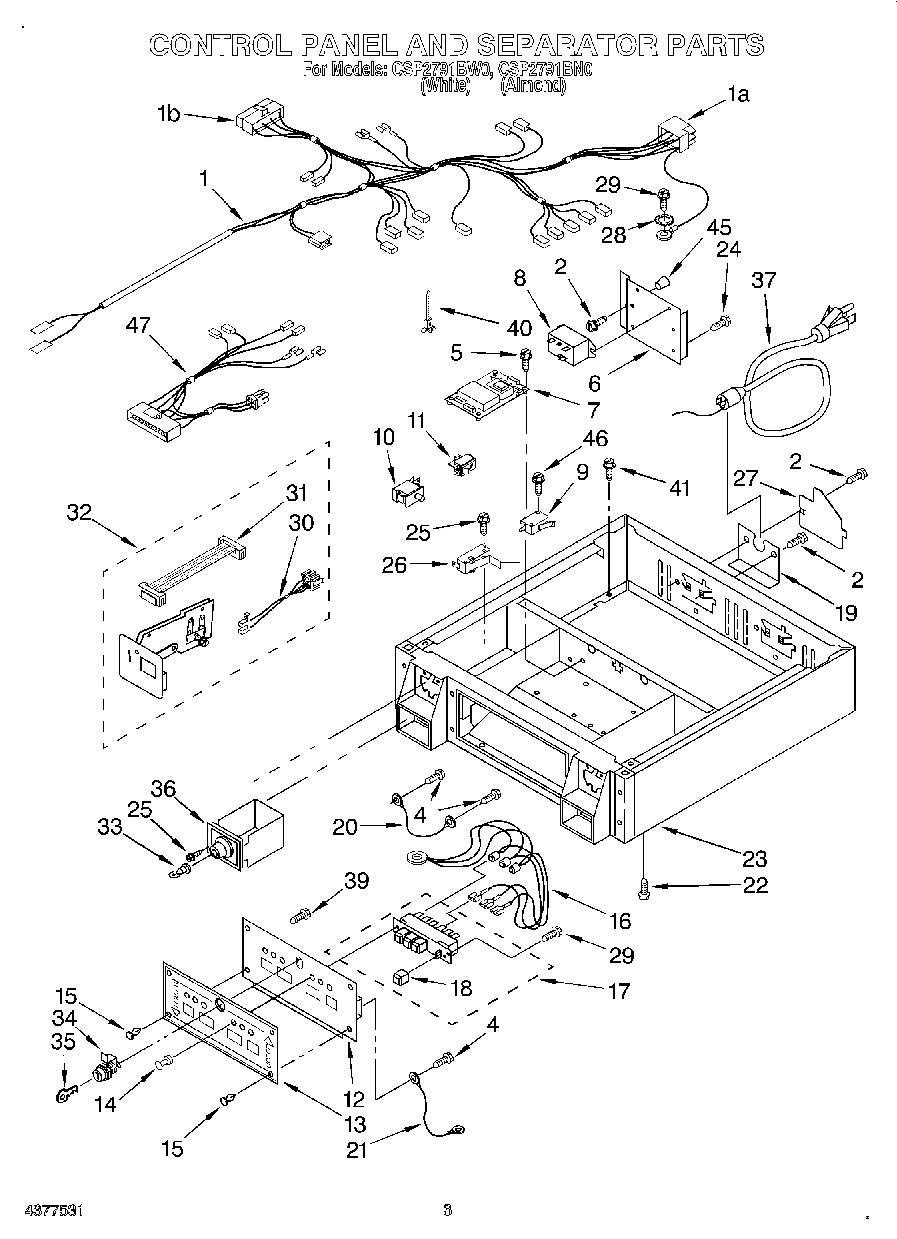 02 - CONTROL PANEL AND SEPARATOR