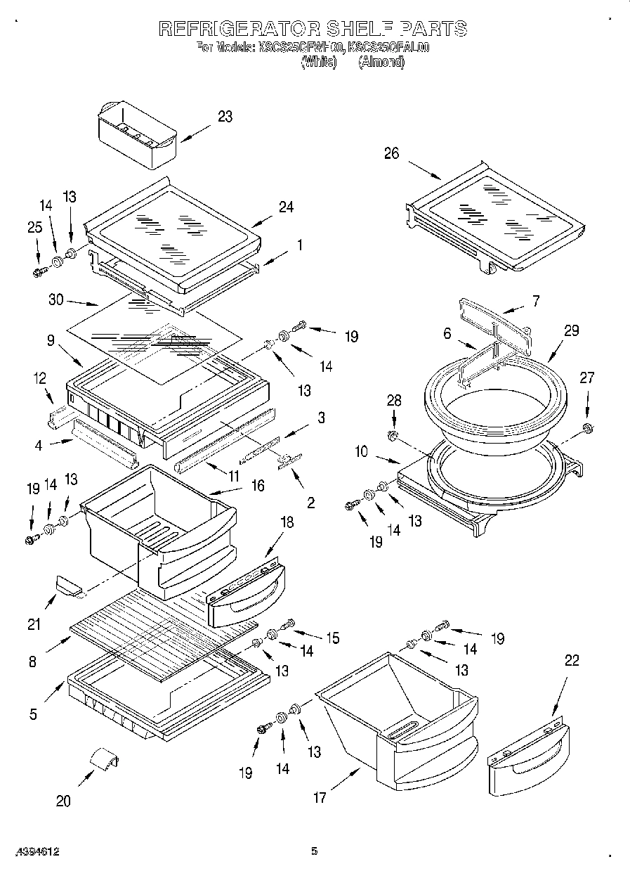 04 - REFRIGERATOR SHELF
