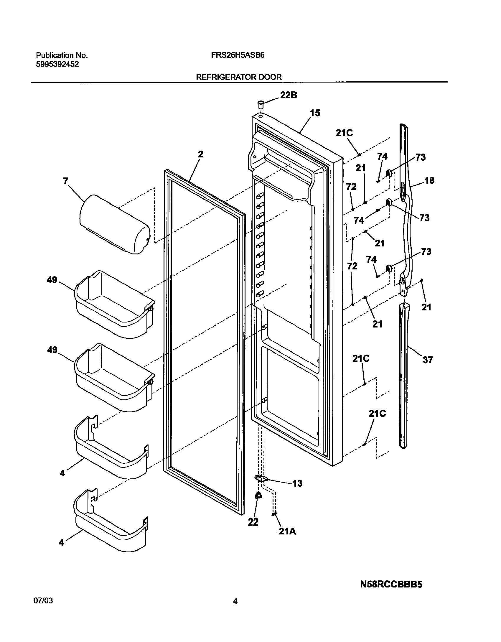 05 - REFRIGERATOR DOOR