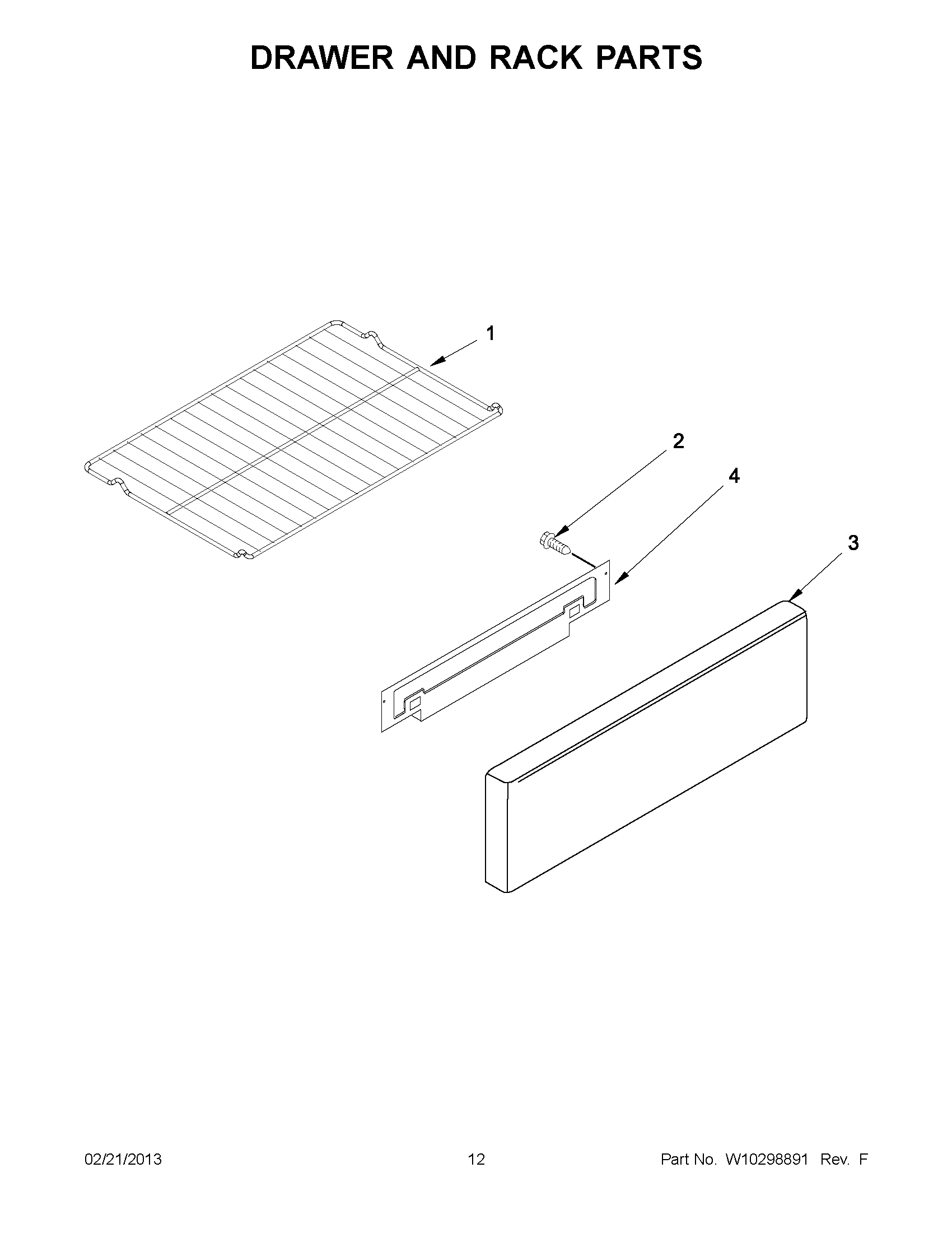 06 - DRAWER AND RACK PARTS