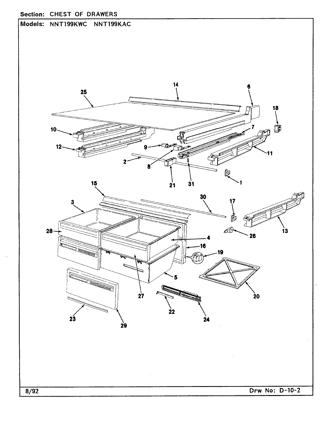 01 - CHEST OF DRAWERS