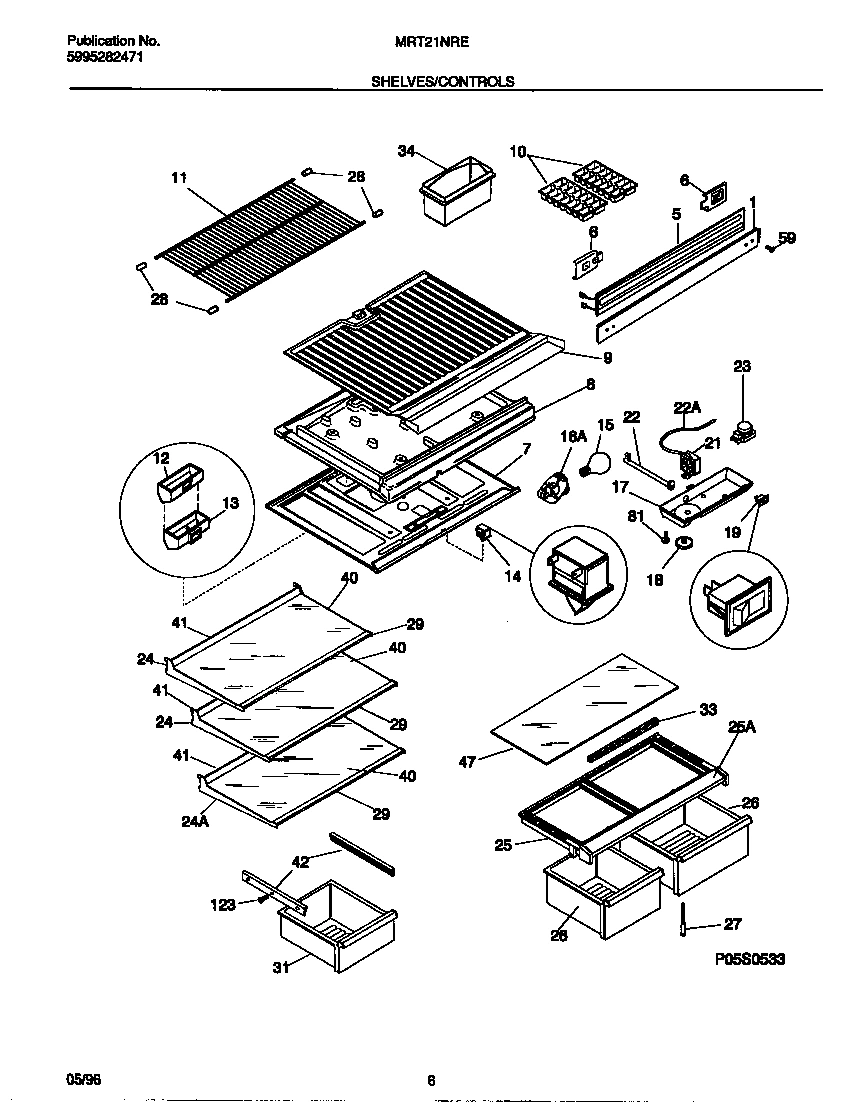 04 - SHELVES/CONTROLS