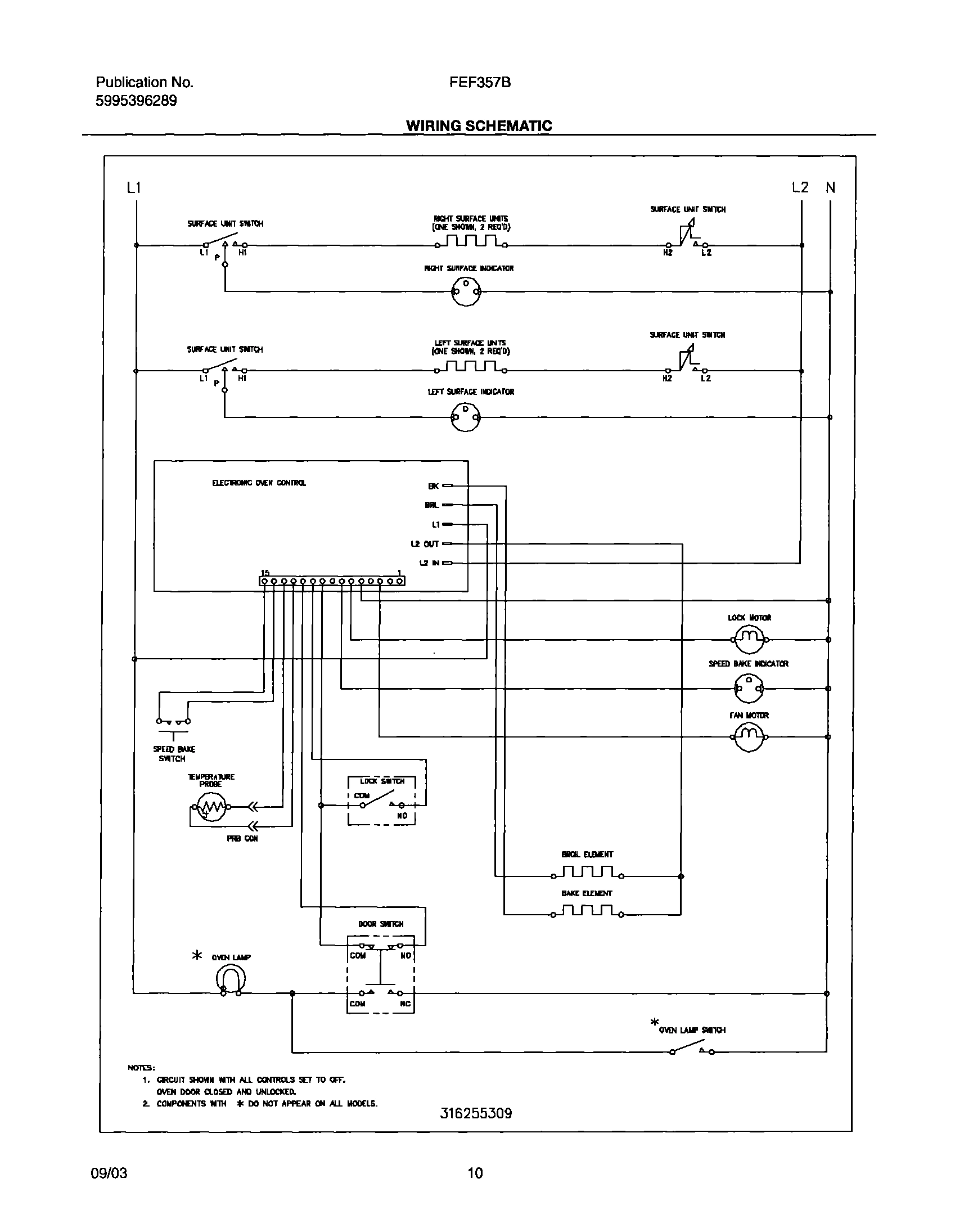 10 - WIRING SCHEMATIC
