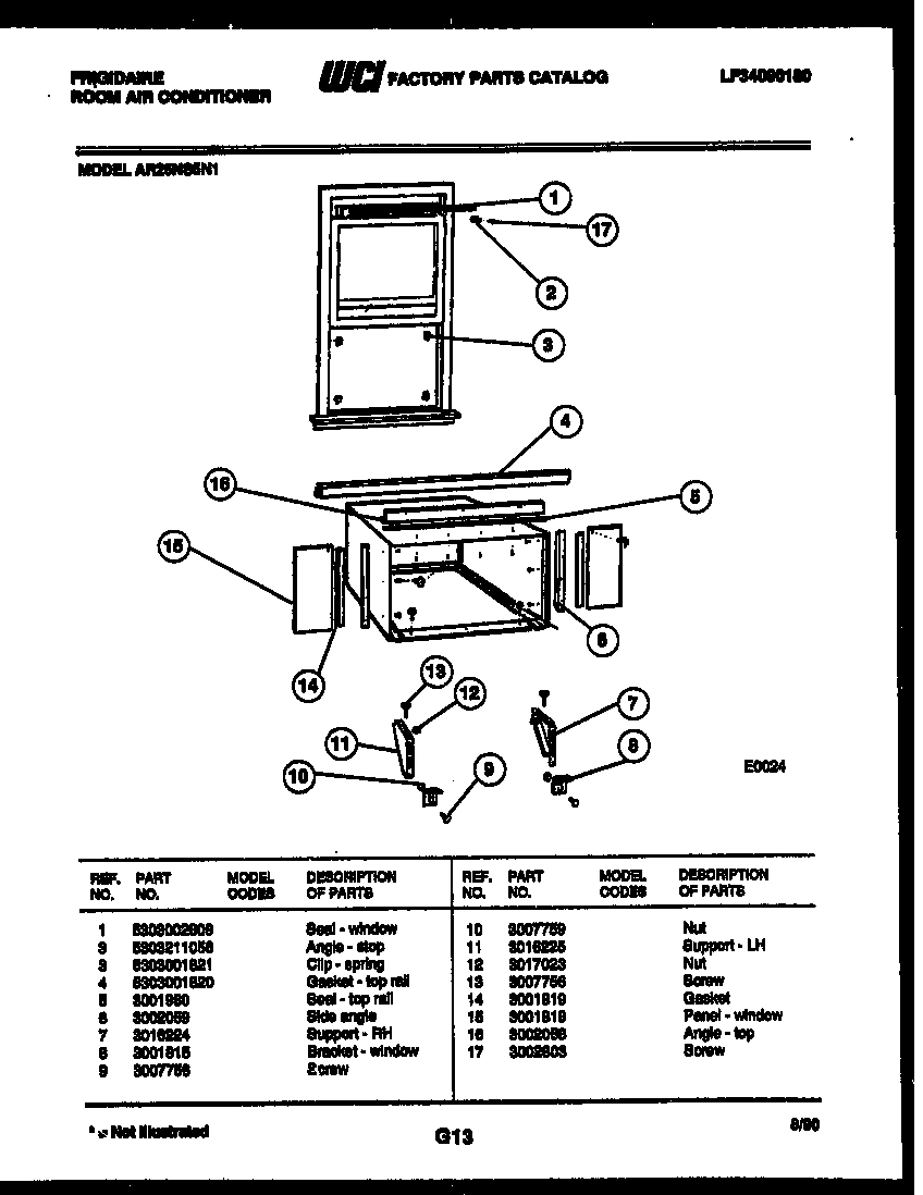 06 - WINDOW MOUNTING PARTS