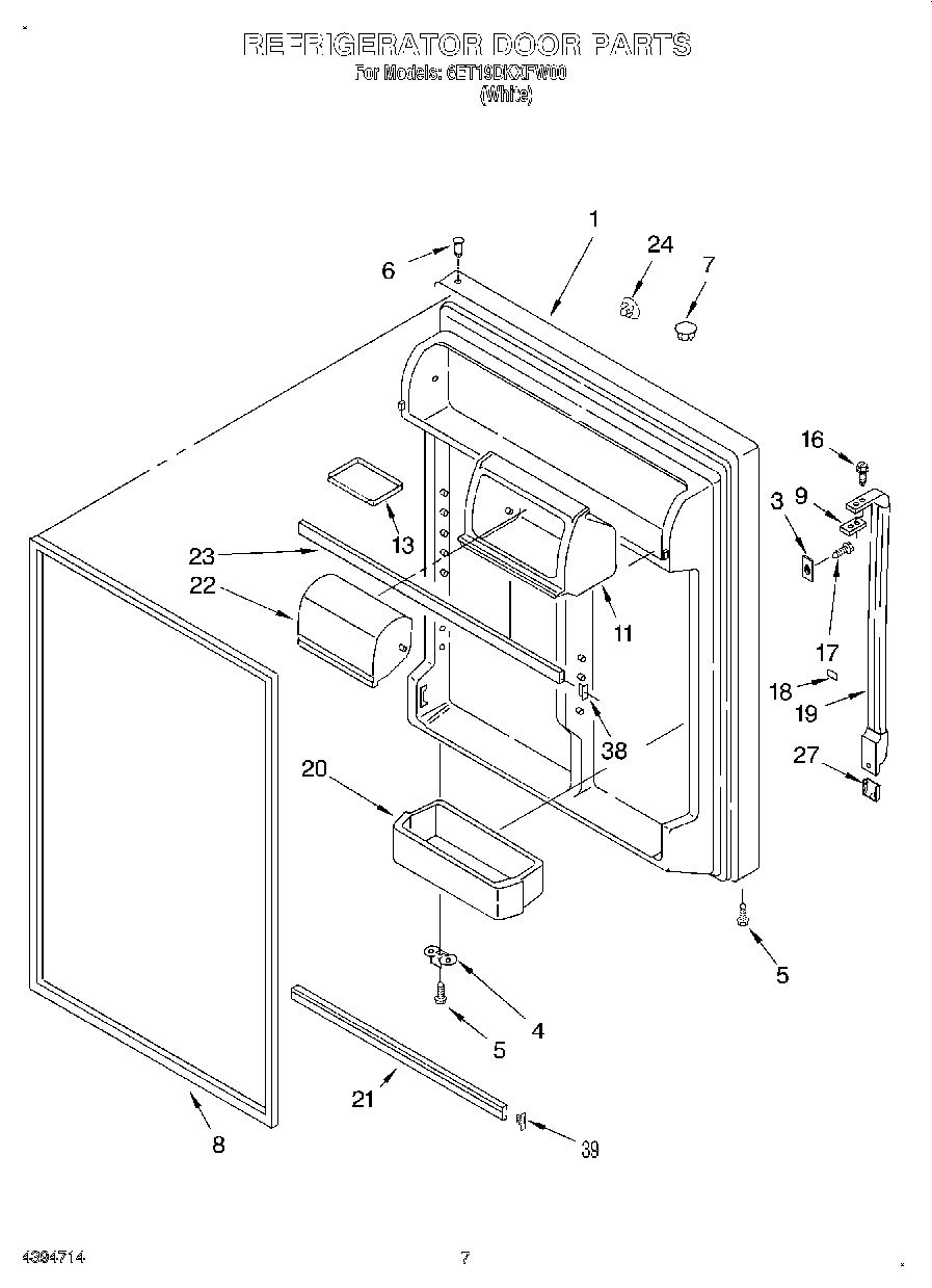04 - REFRIGERATOR DOOR