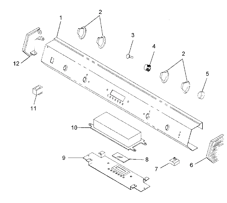 02 - Control Panel Assembly