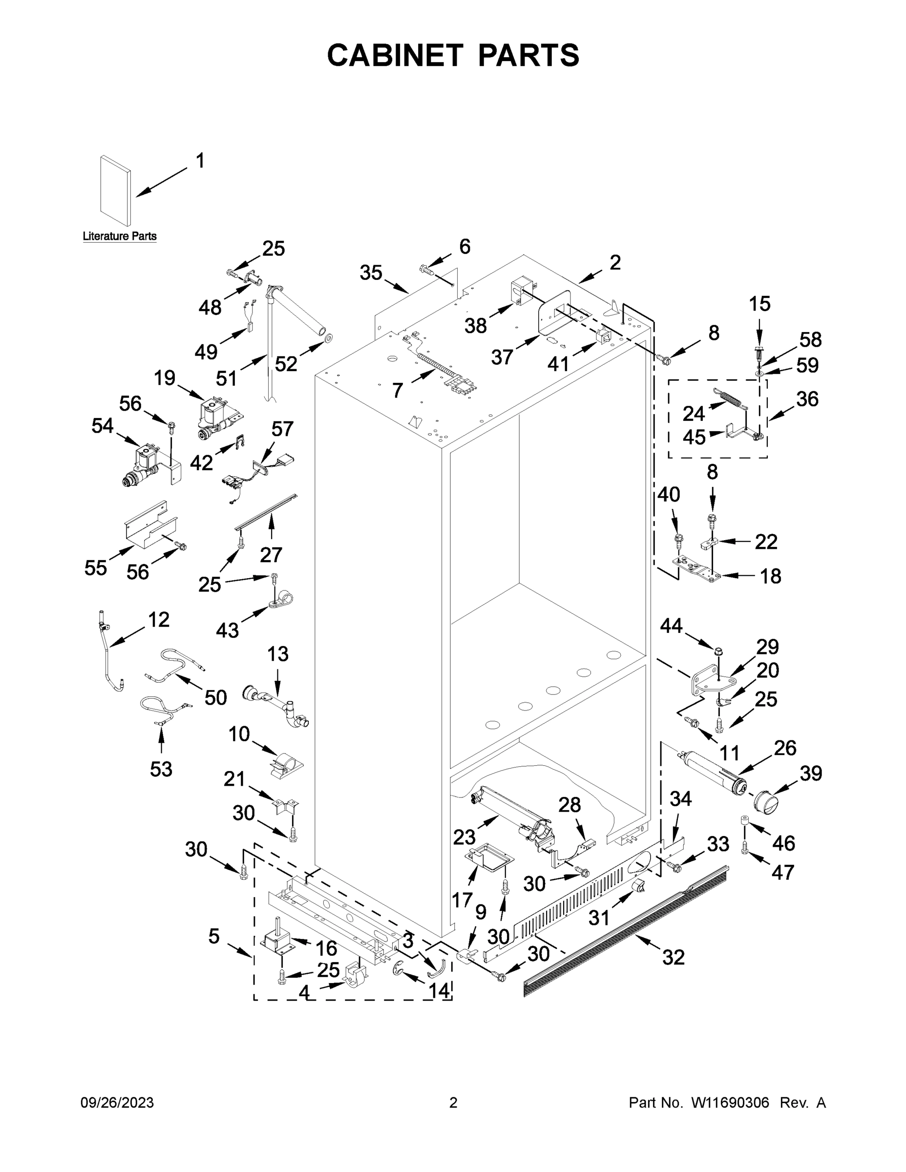 02 - CABINET PARTS