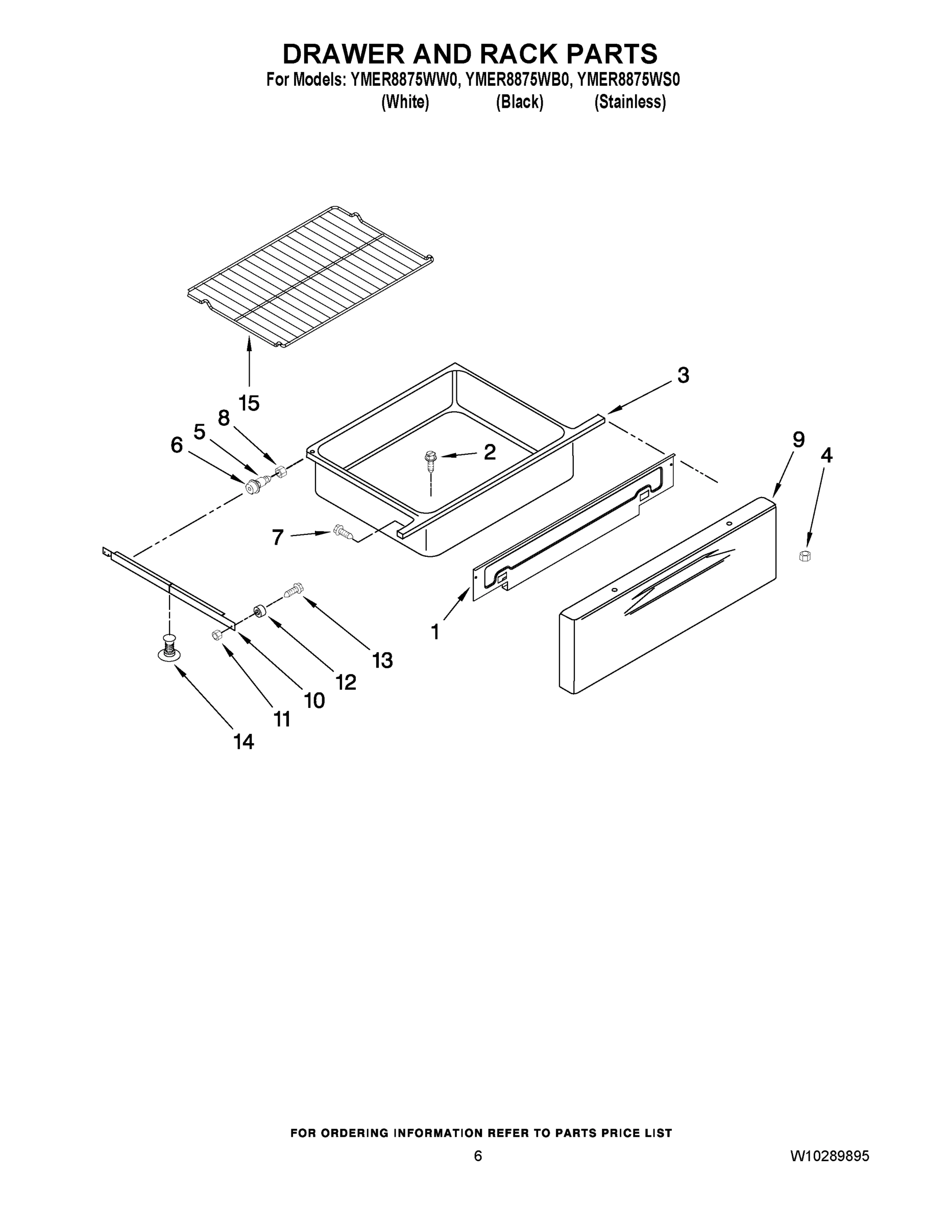 05 - DRAWER AND RACK PARTS