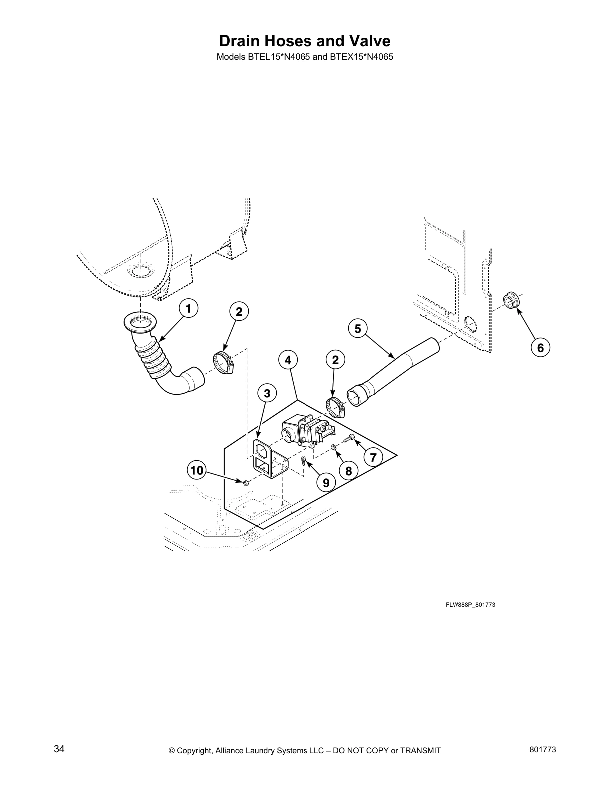 Drain Hoses and Valve