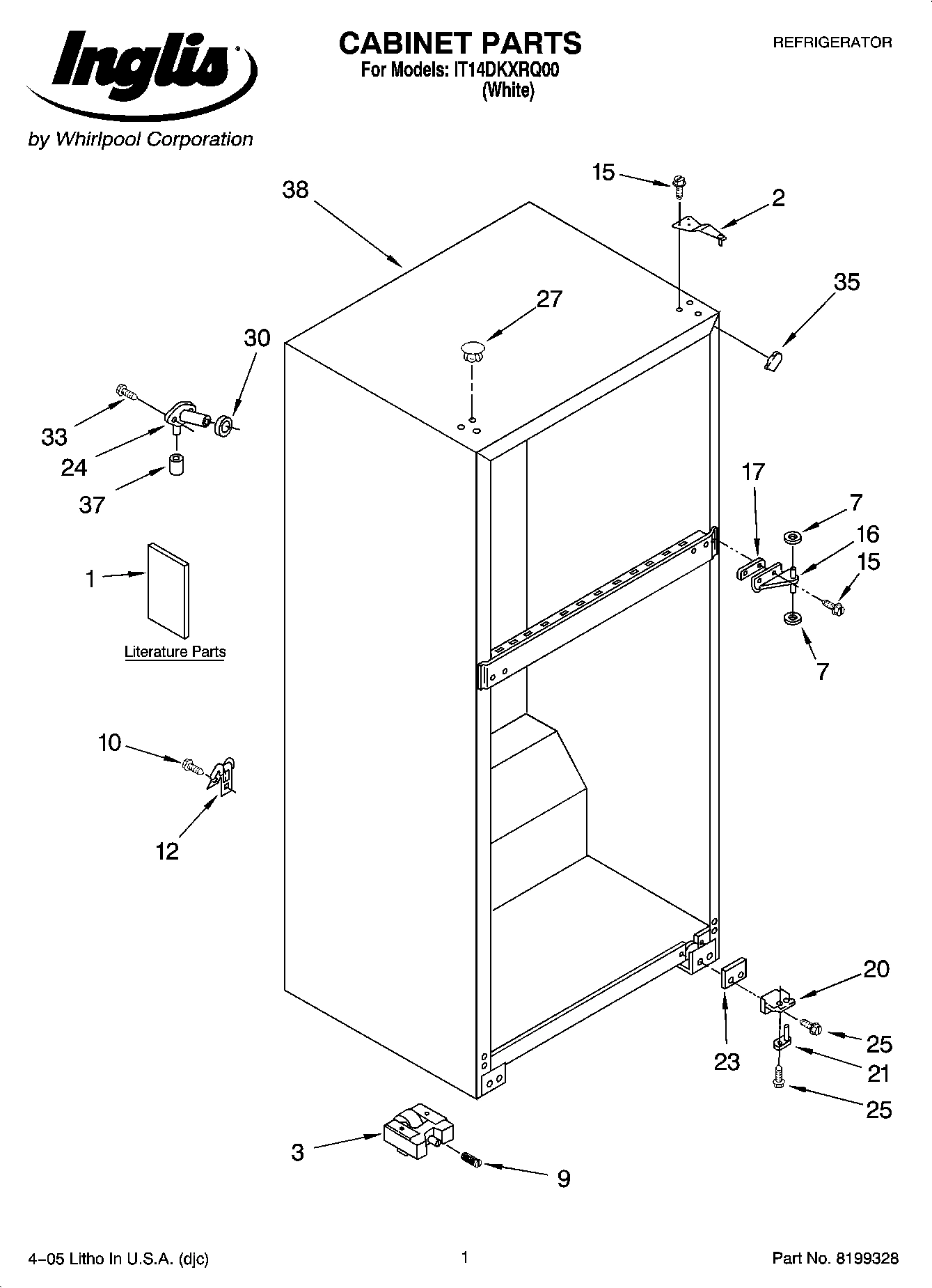 01 - CABINET PARTS