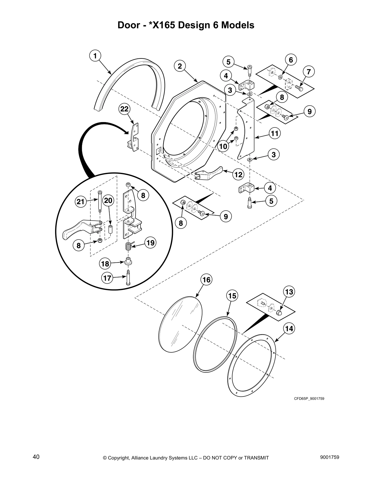 Door - *X165 Design 6 Models