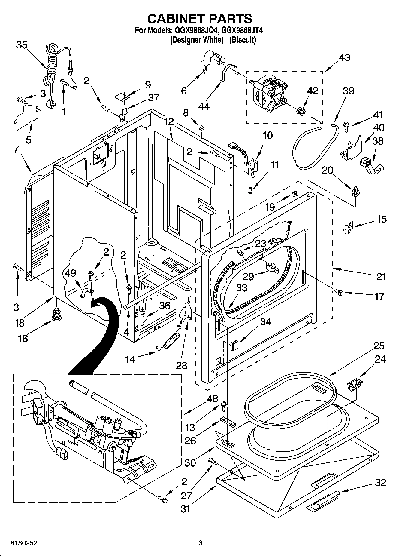 02 - CABINET PARTS