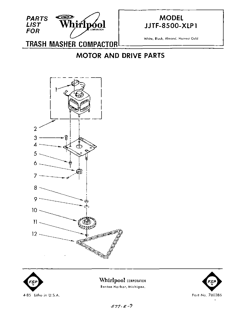 01 - MOTOR AND DRIVE , LITERATURE