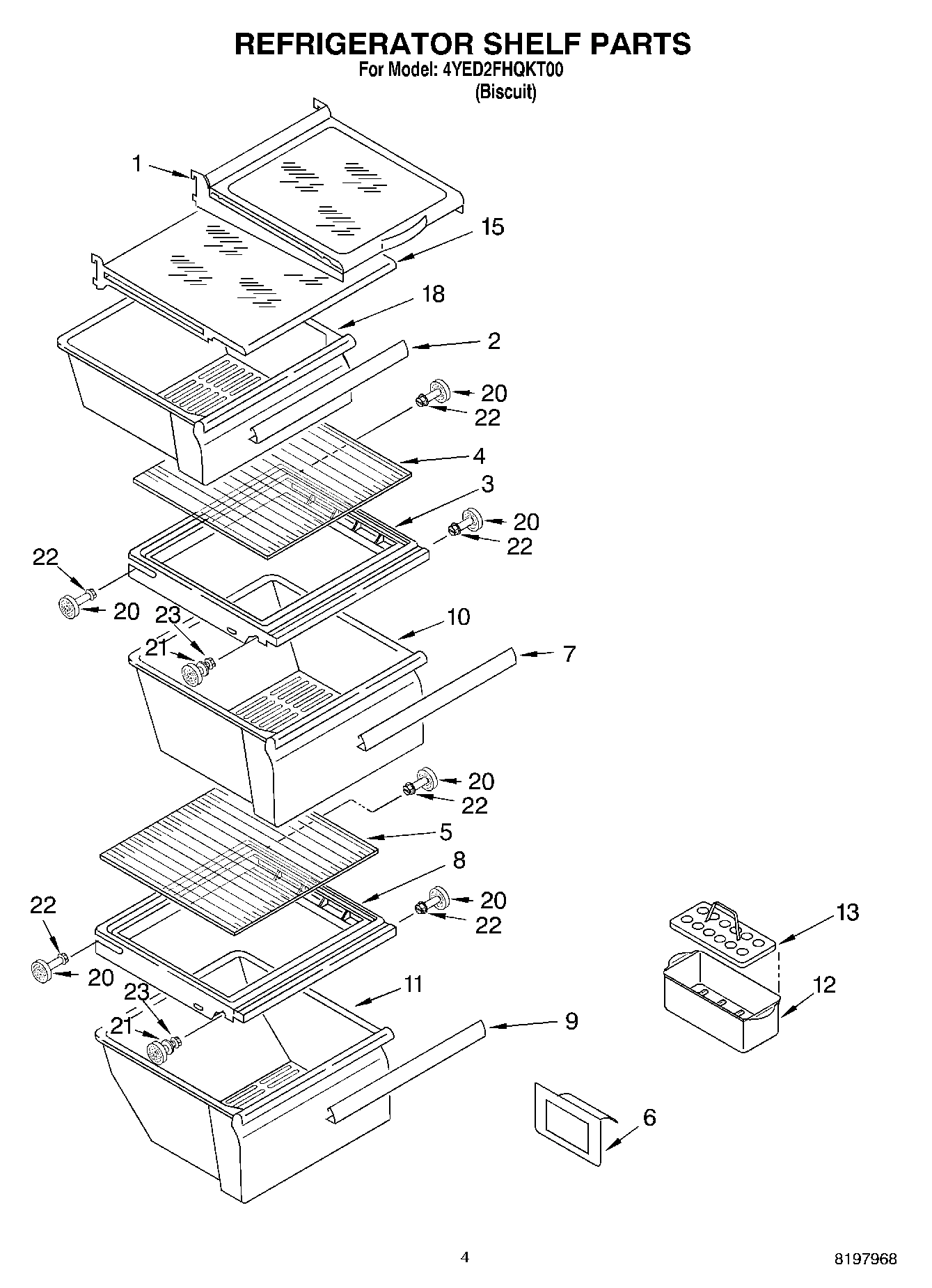 03 - REFRIGERATOR SHELF