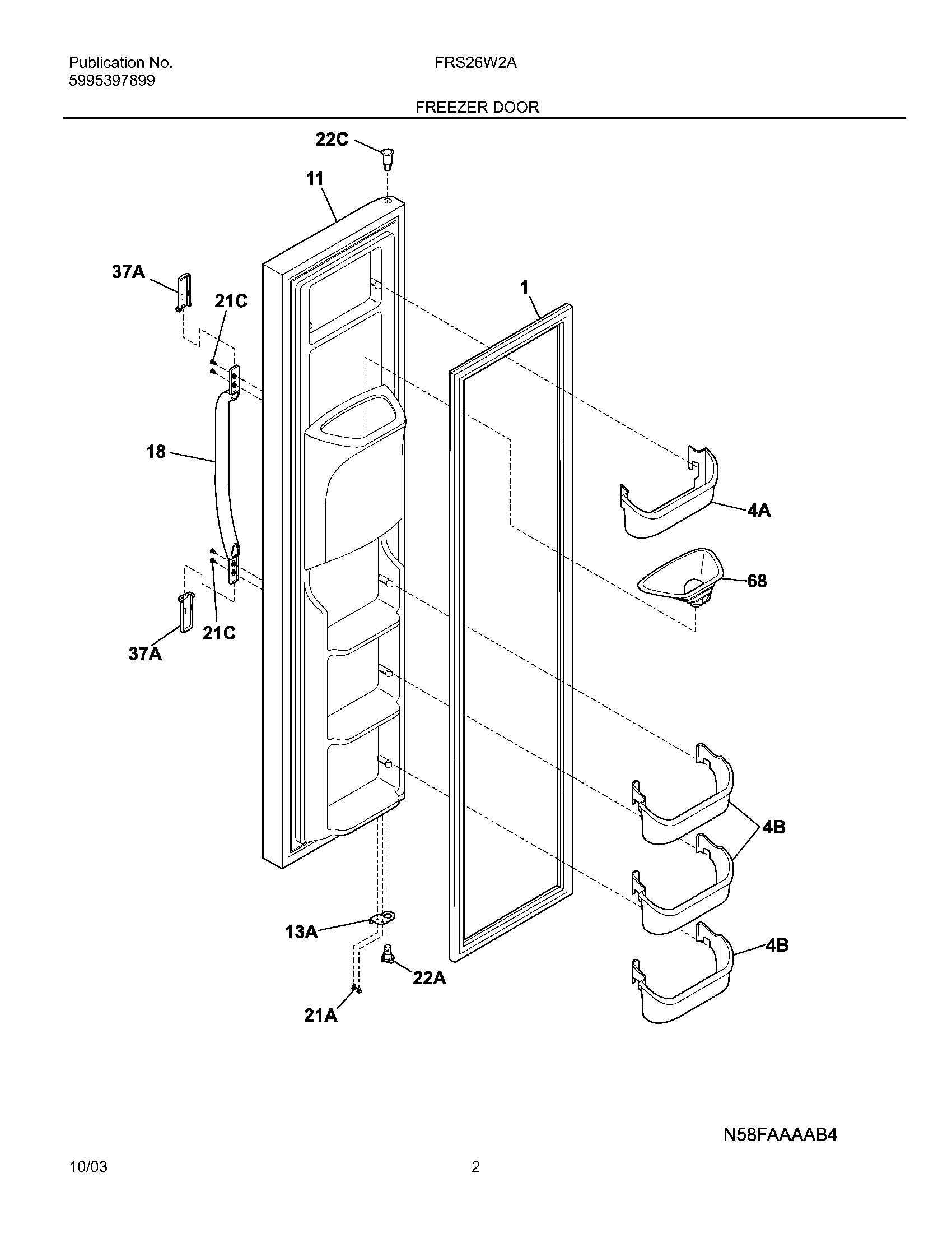 03 - FREEZER DOOR