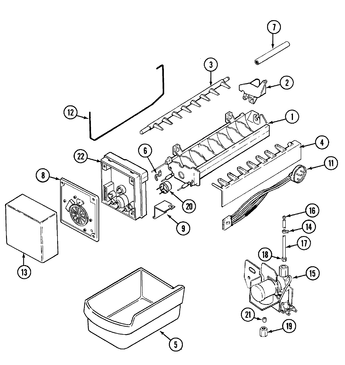 07 - OPTIONAL ICE MAKER KIT (ICE)