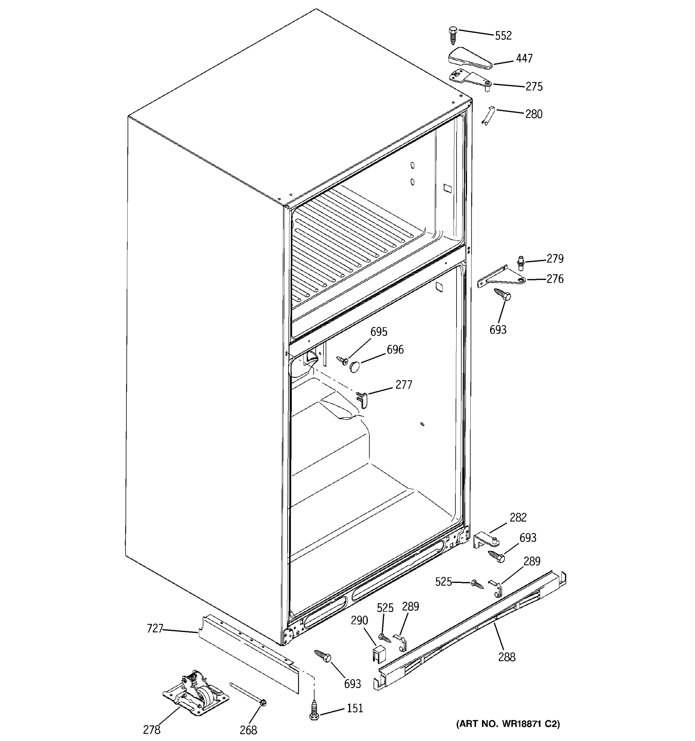 CASE PARTS