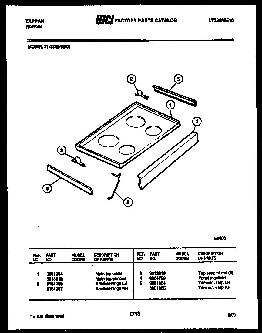 04 - COOKTOP PARTS