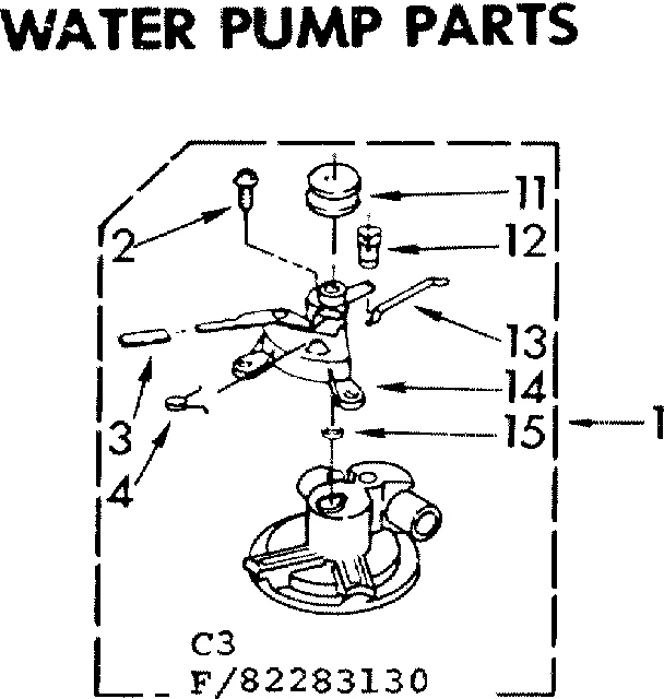WATER PUMP PARTS