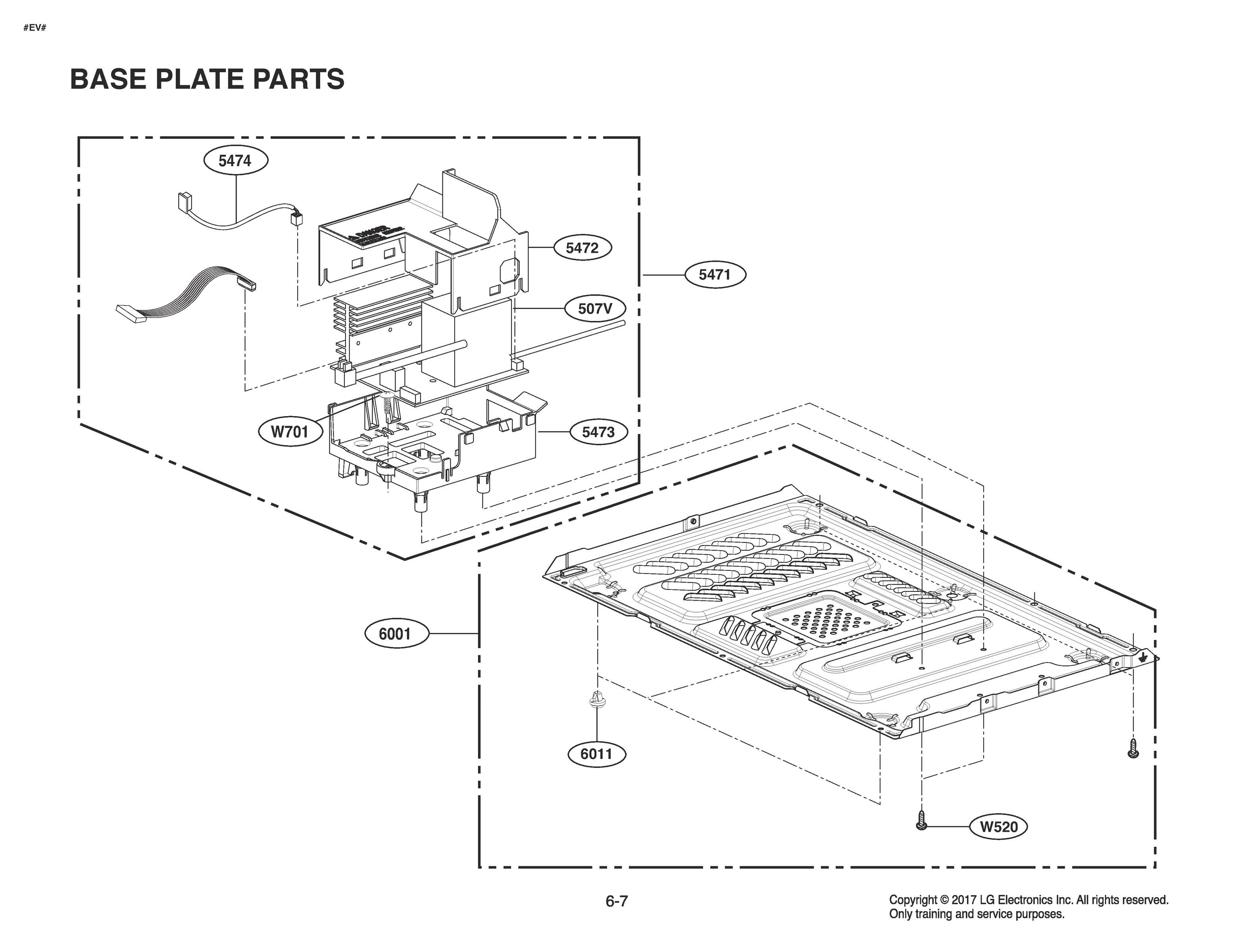 BASE PLATE PARTS