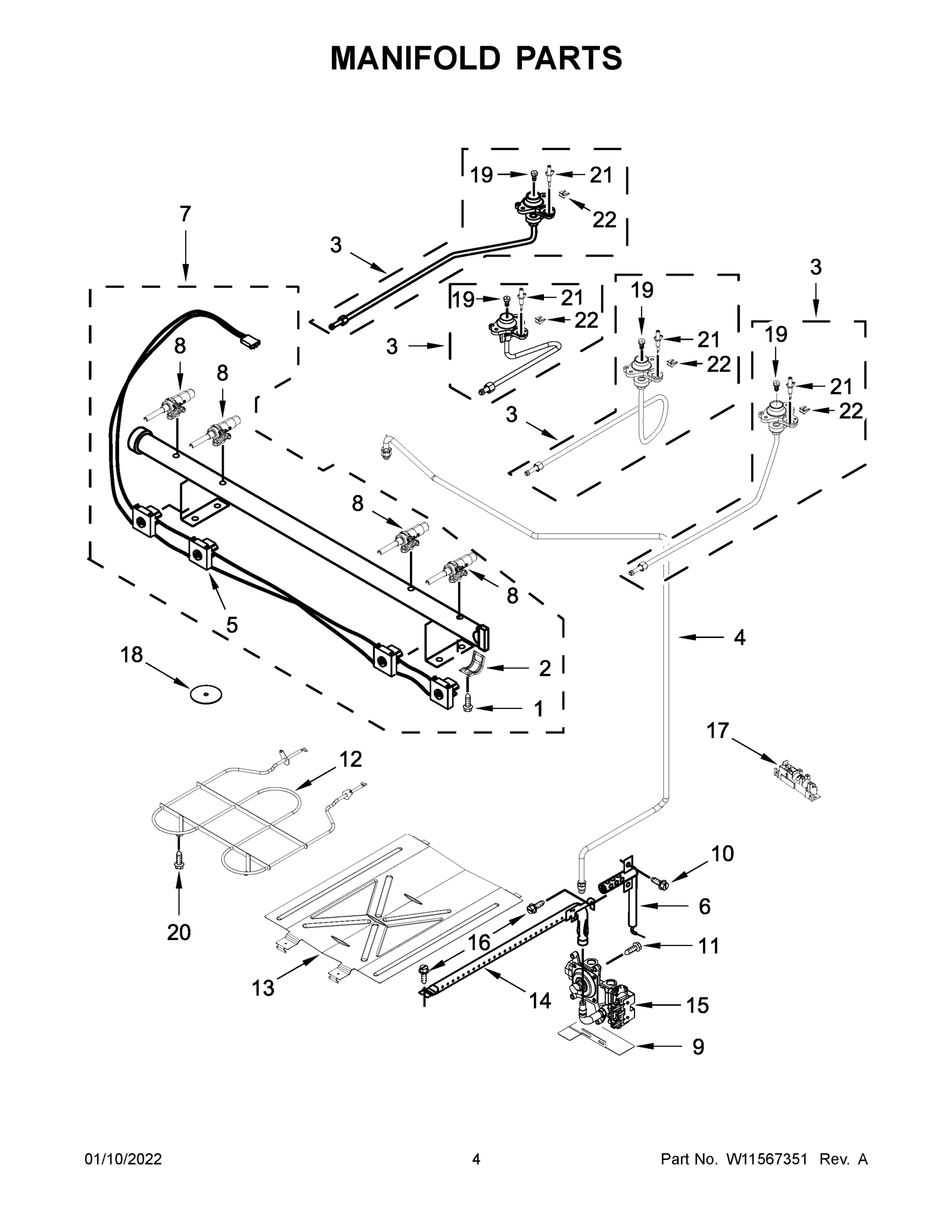 03 - MANIFOLD PARTS