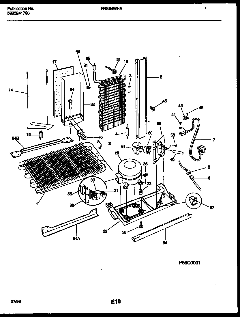 07 - SYSTEM AND AUTOMATIC DEFROST PARTS