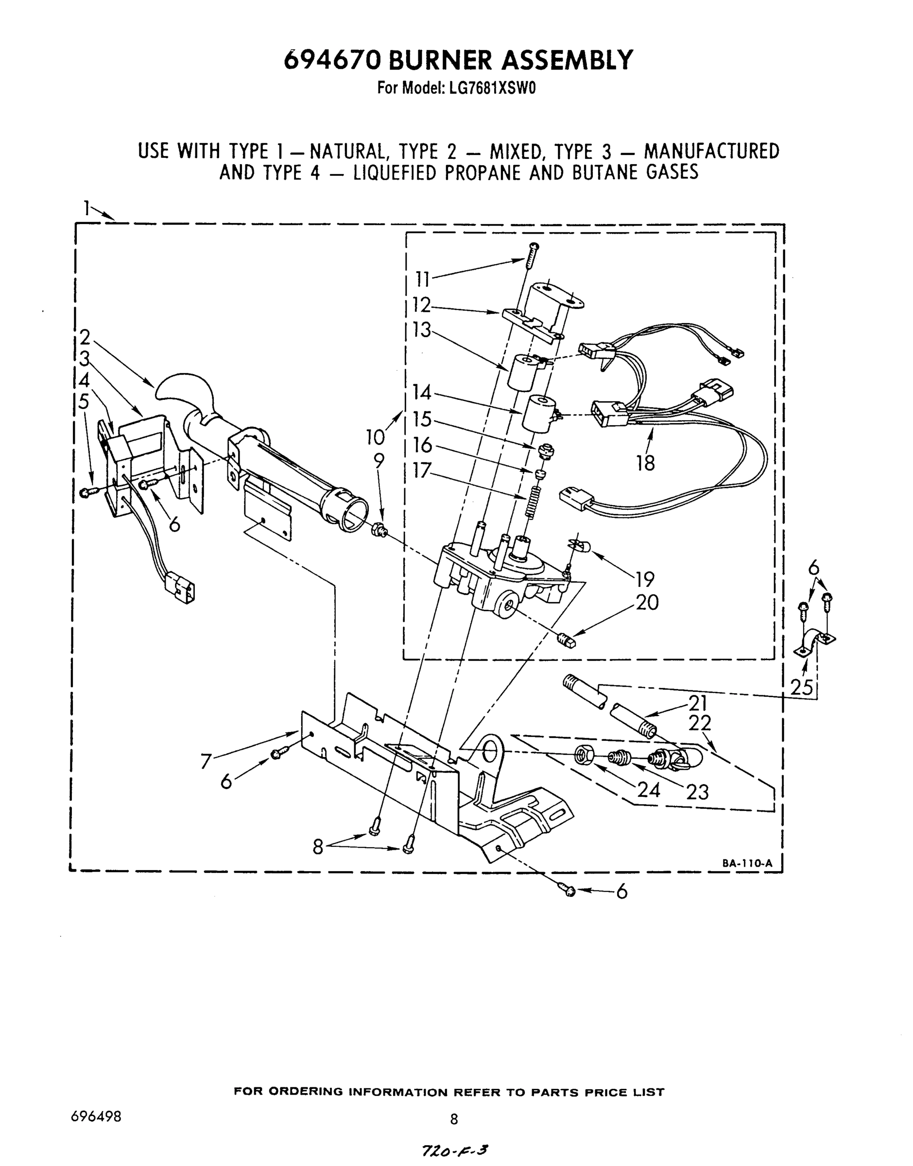 05 - 694670 BURNER