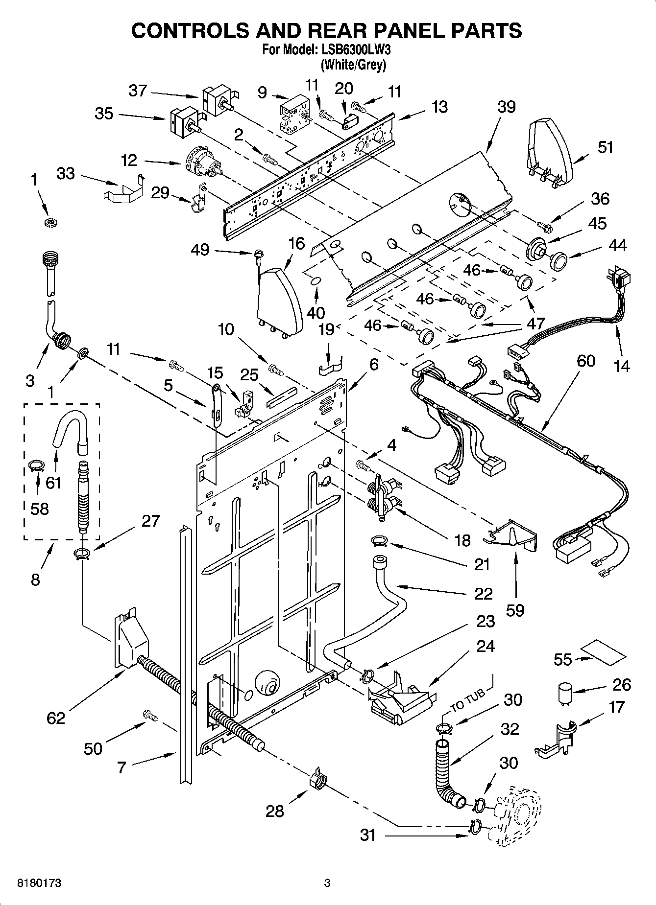 02 - CONTROLS AND REAR PANEL PARTS