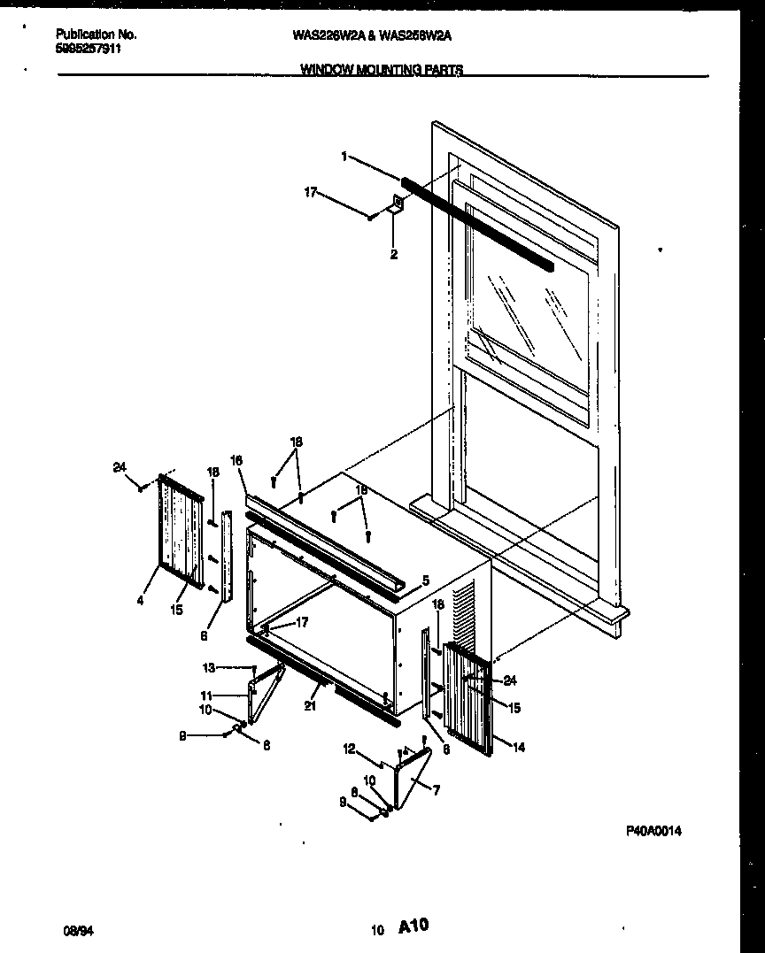 06 - WINDOW MOUNTING PARTS