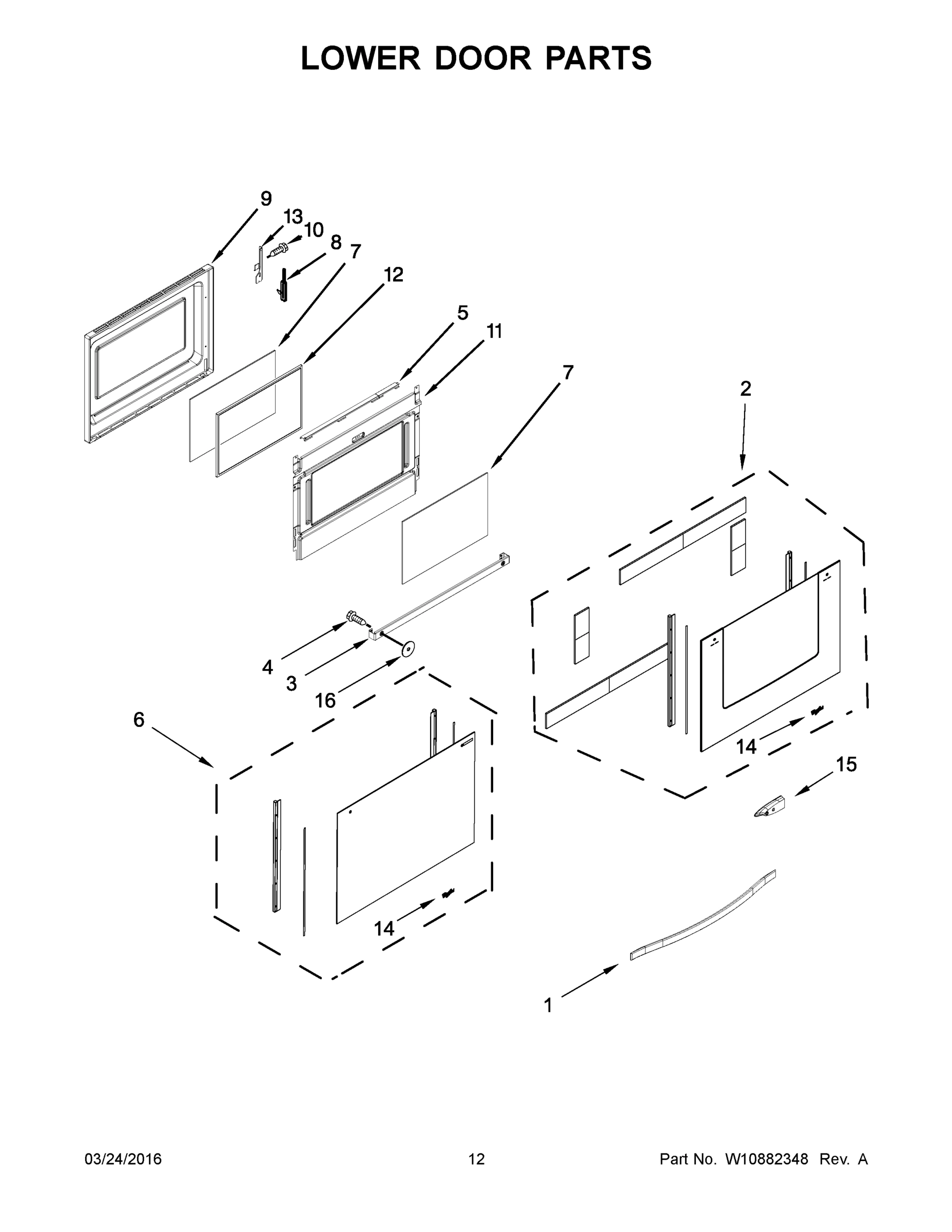 07 - LOWER DOOR PARTS