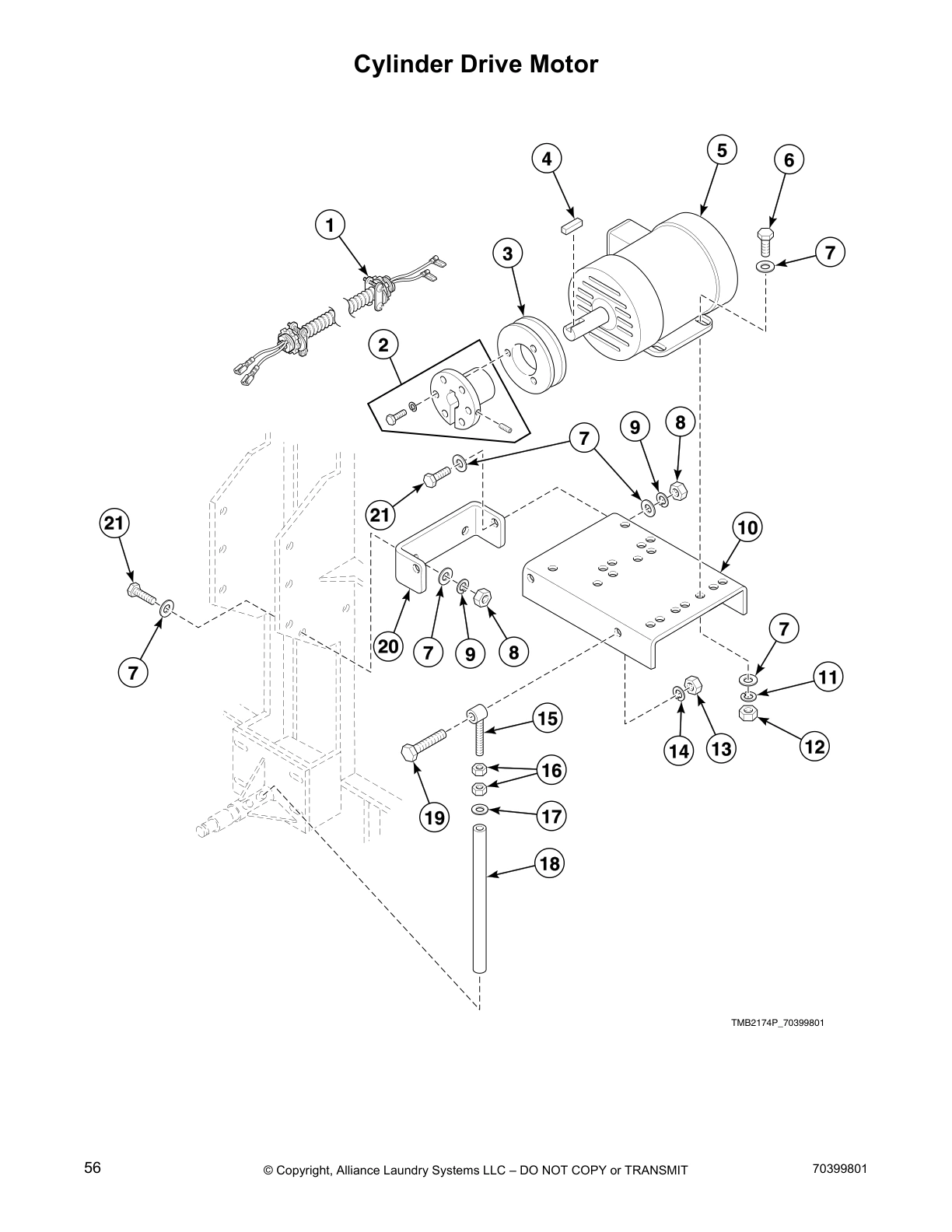 Cylinder Drive Motor