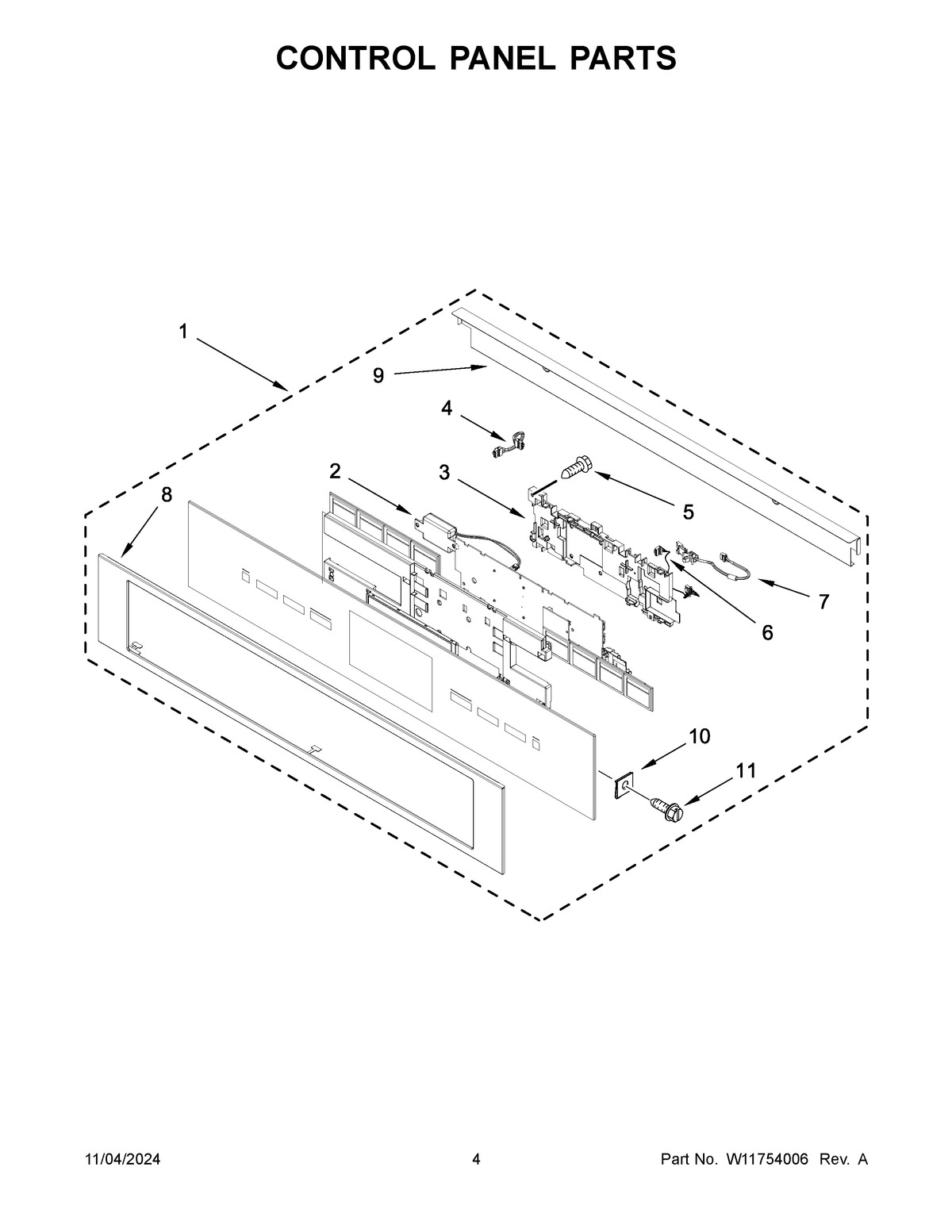 03 - CONTROL PANEL PARTS
