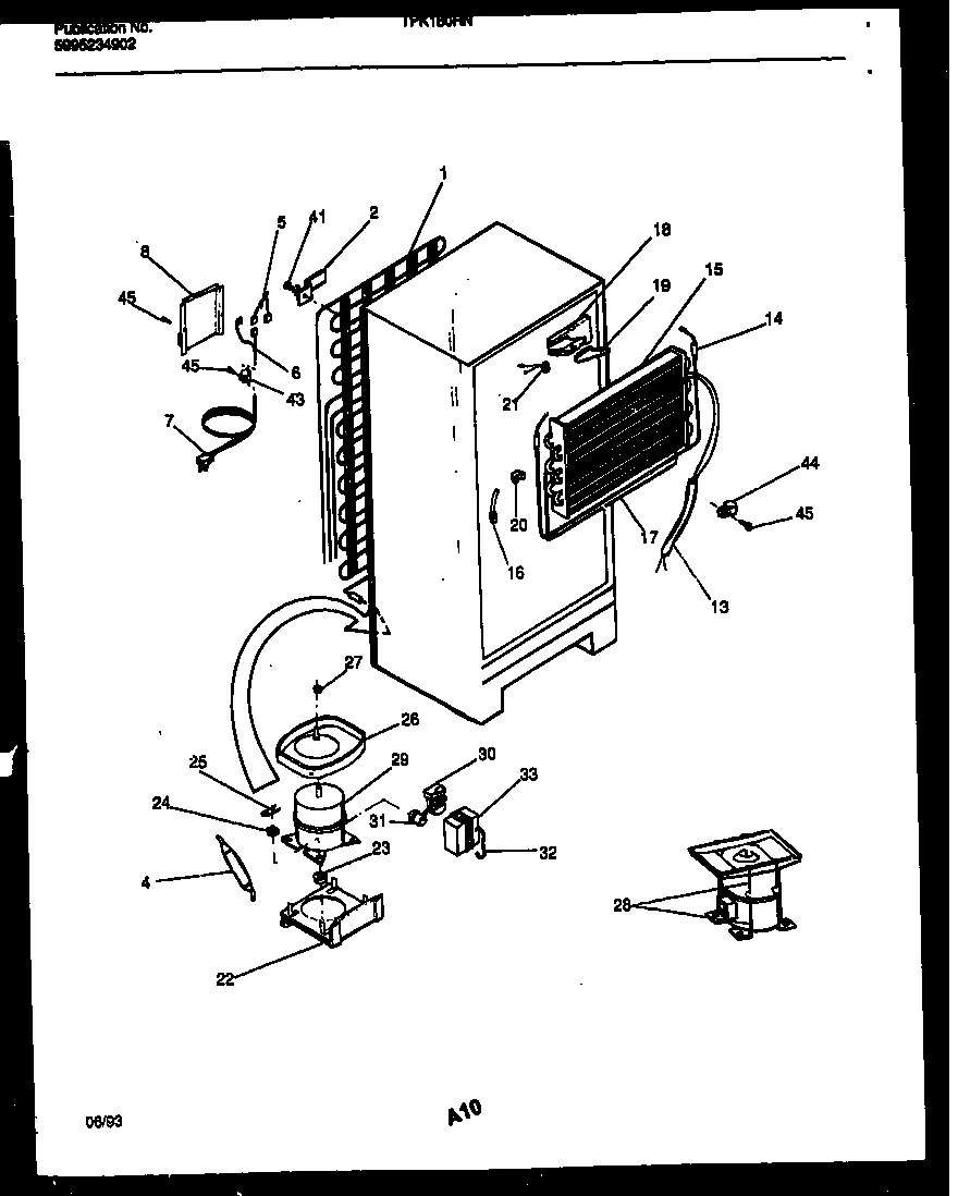 06 - SYSTEM AND AUTOMATIC DEFROST PARTS