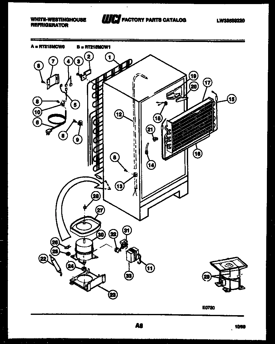 05 - SYSTEM AND AUTOMATIC DEFROST PARTS