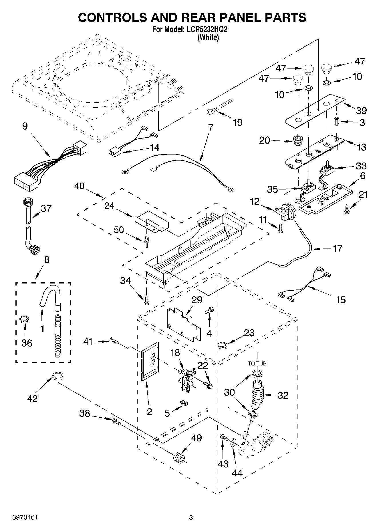 02 - CONTROLS AND REAR PANEL PARTS