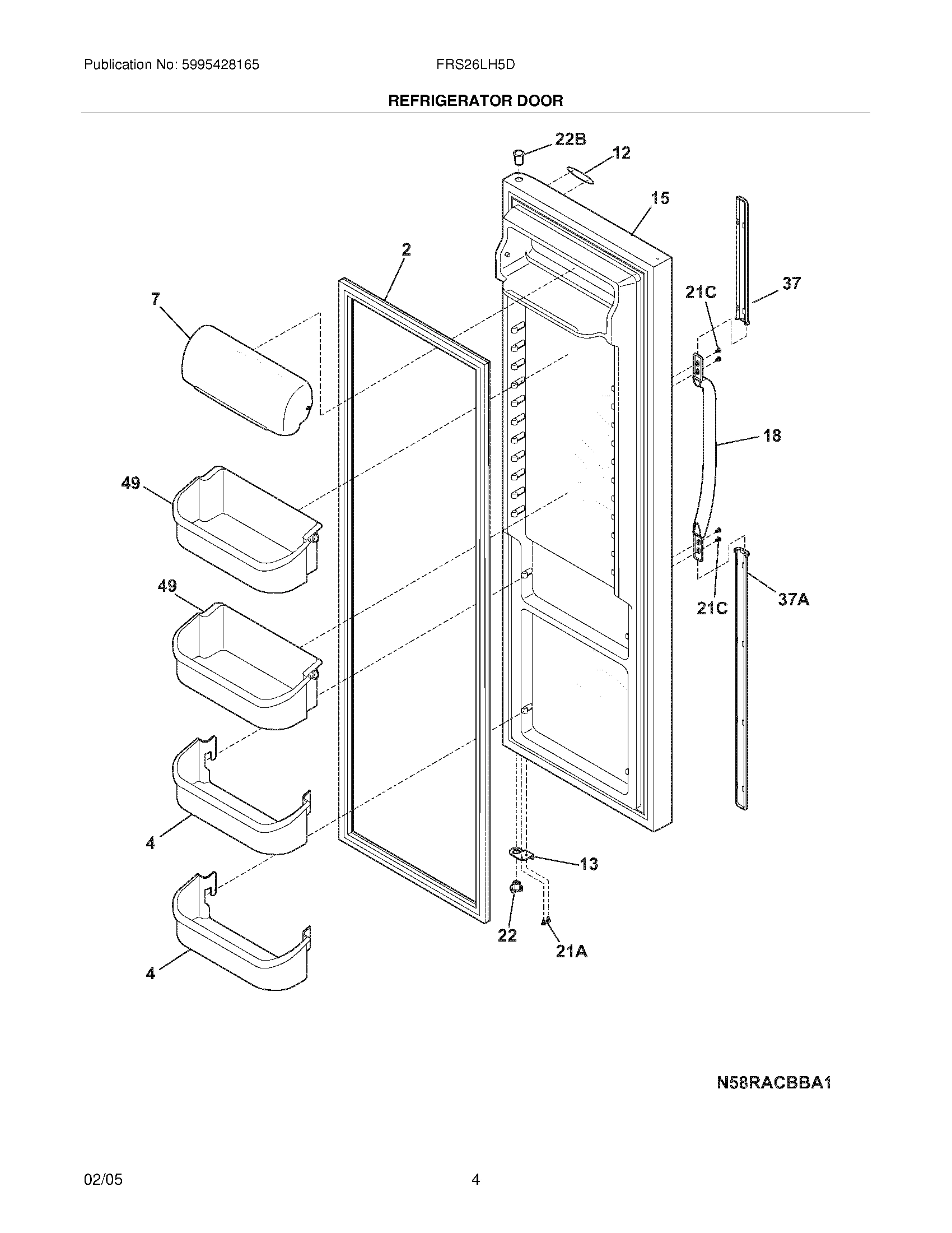 05 - REFRIGERATOR DOOR
