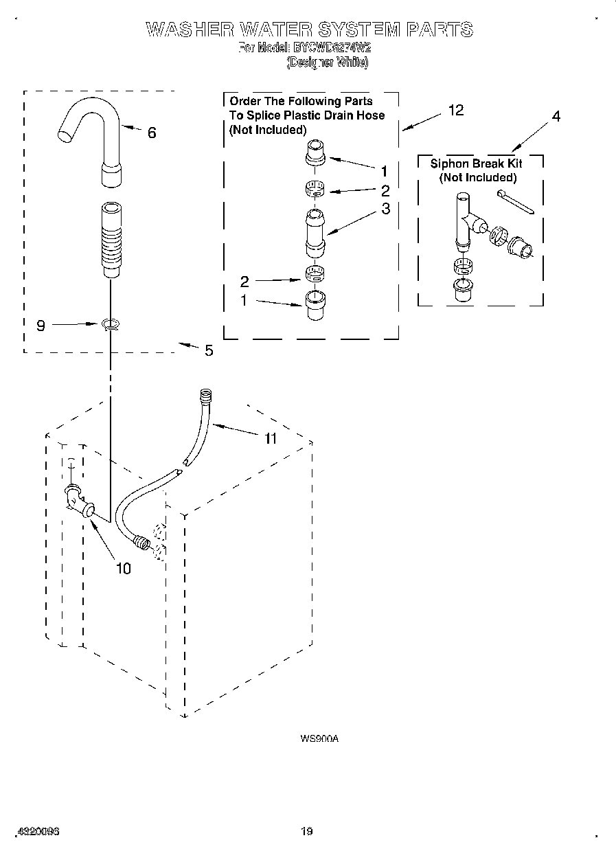 13 - WASHER WATER SYSTEM